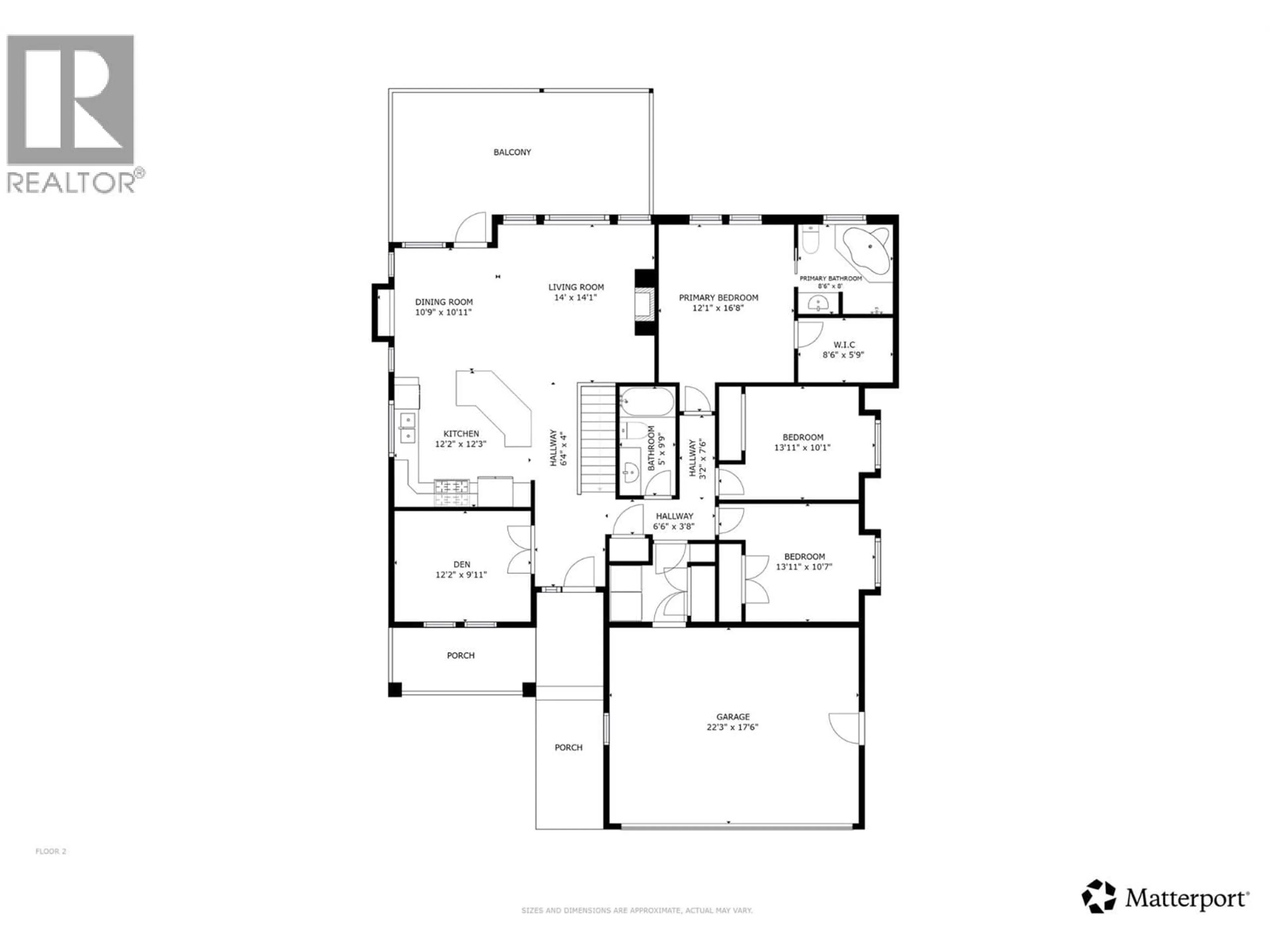 Floor plan for 13074 LAKE HILL DRIVE, Lake Country British Columbia V4V2P8