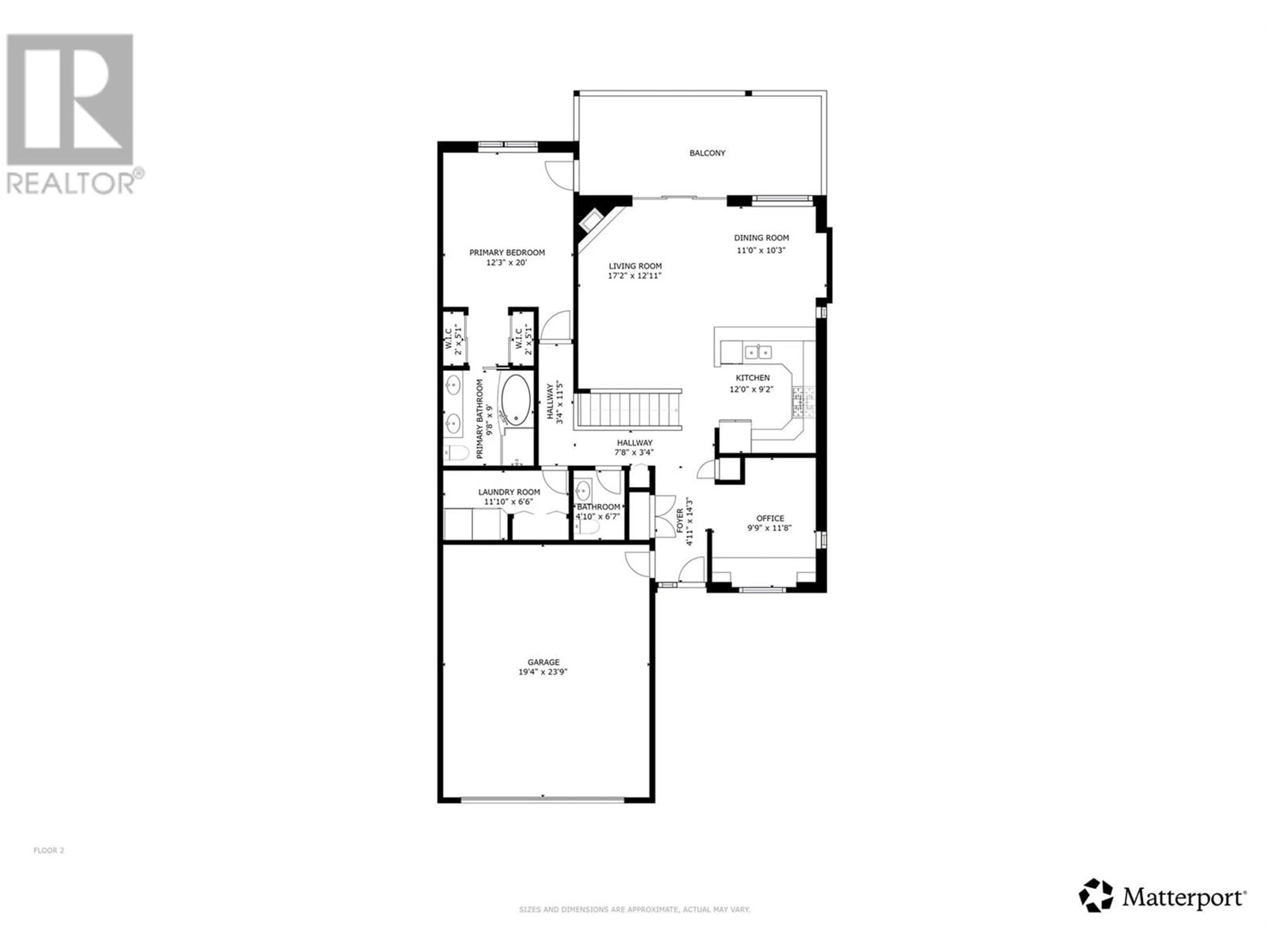 Floor plan for 3602 SHADOW CREEK DRIVE, Kelowna British Columbia V1X8A7
