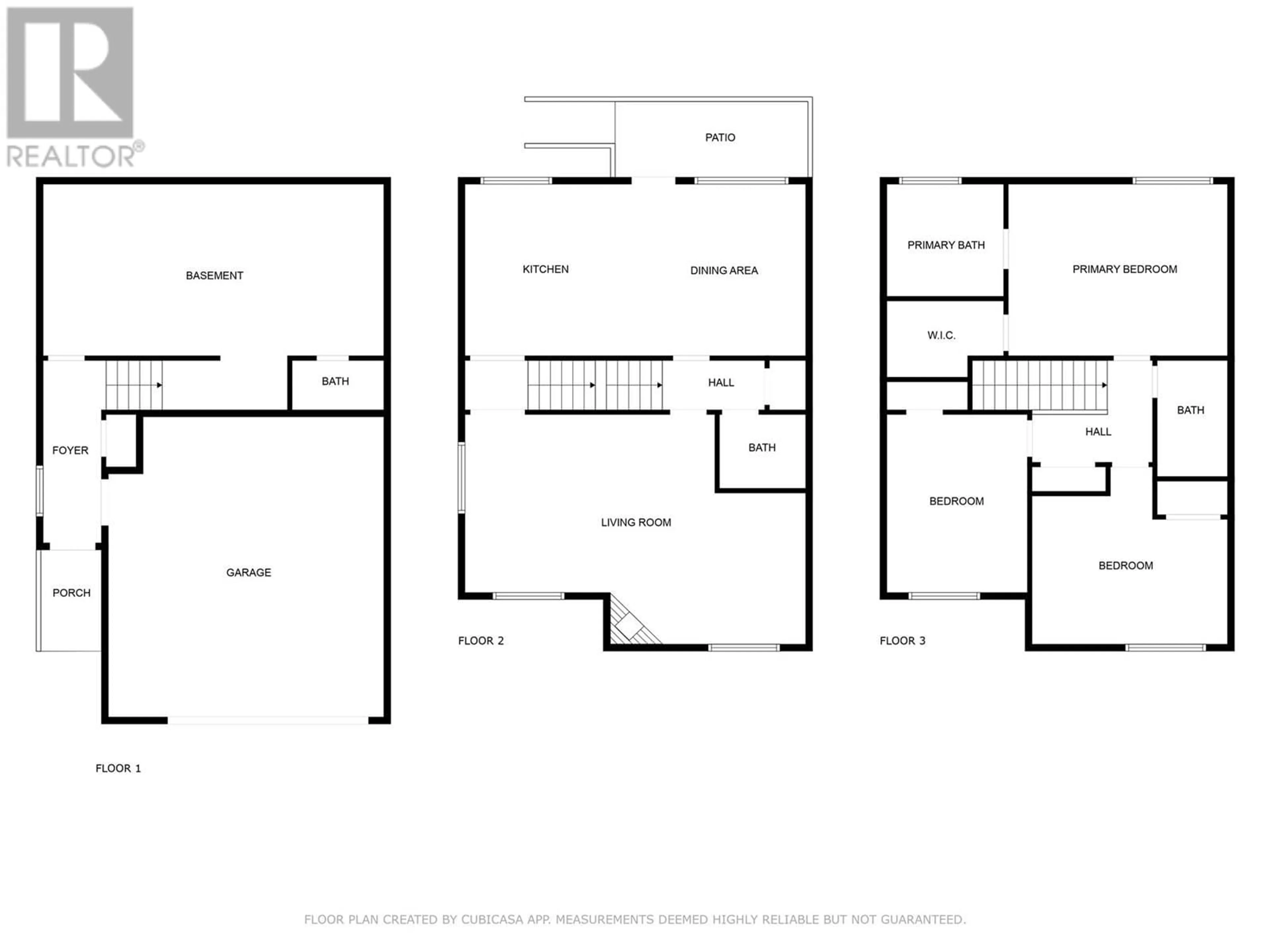 Floor plan for 12 - 2046 ROBSON PLACE, Kamloops British Columbia V2E0A5
