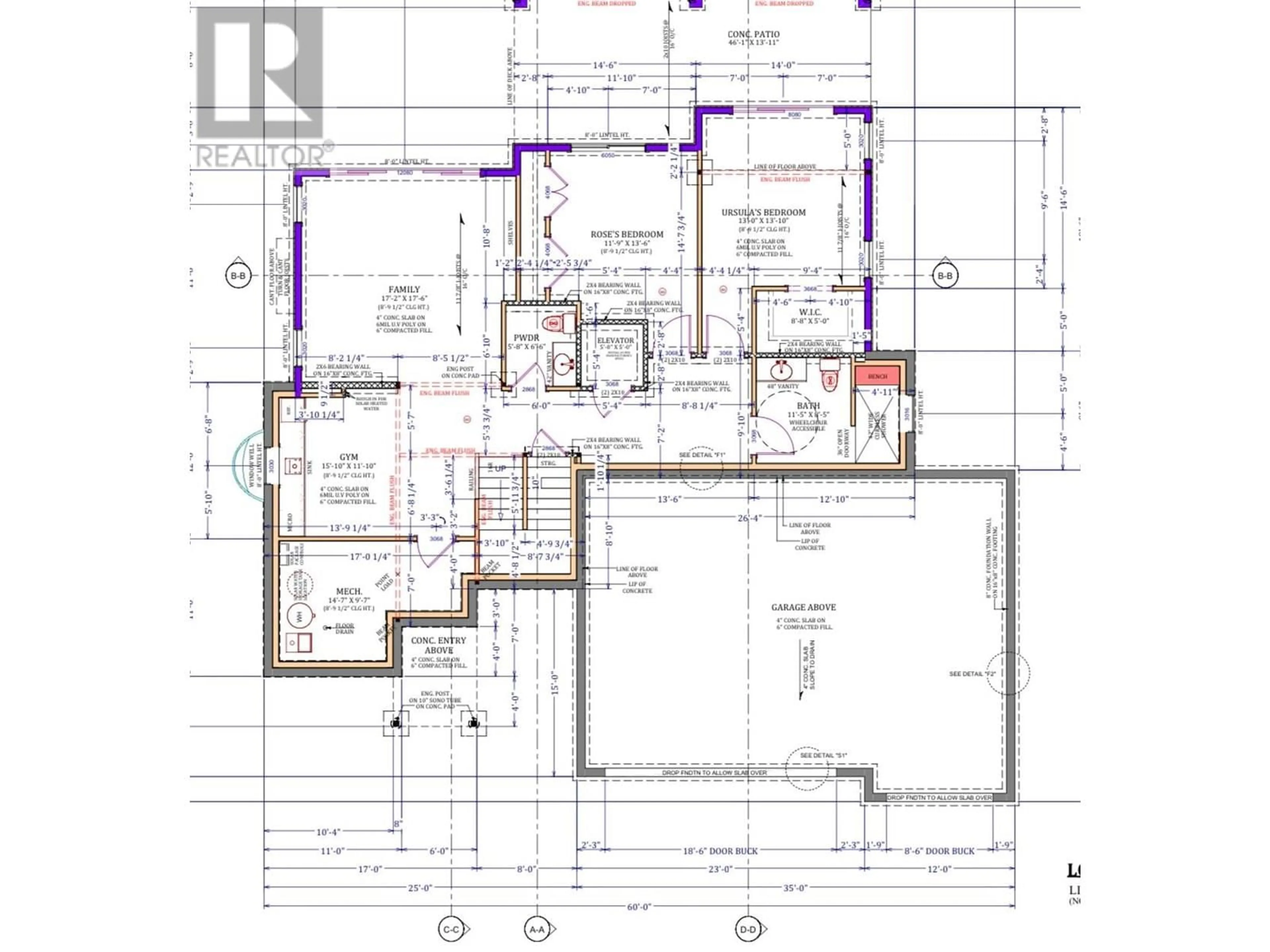 Floor plan for 446 HAWK HILL DRIVE, Kelowna British Columbia V1W0B1