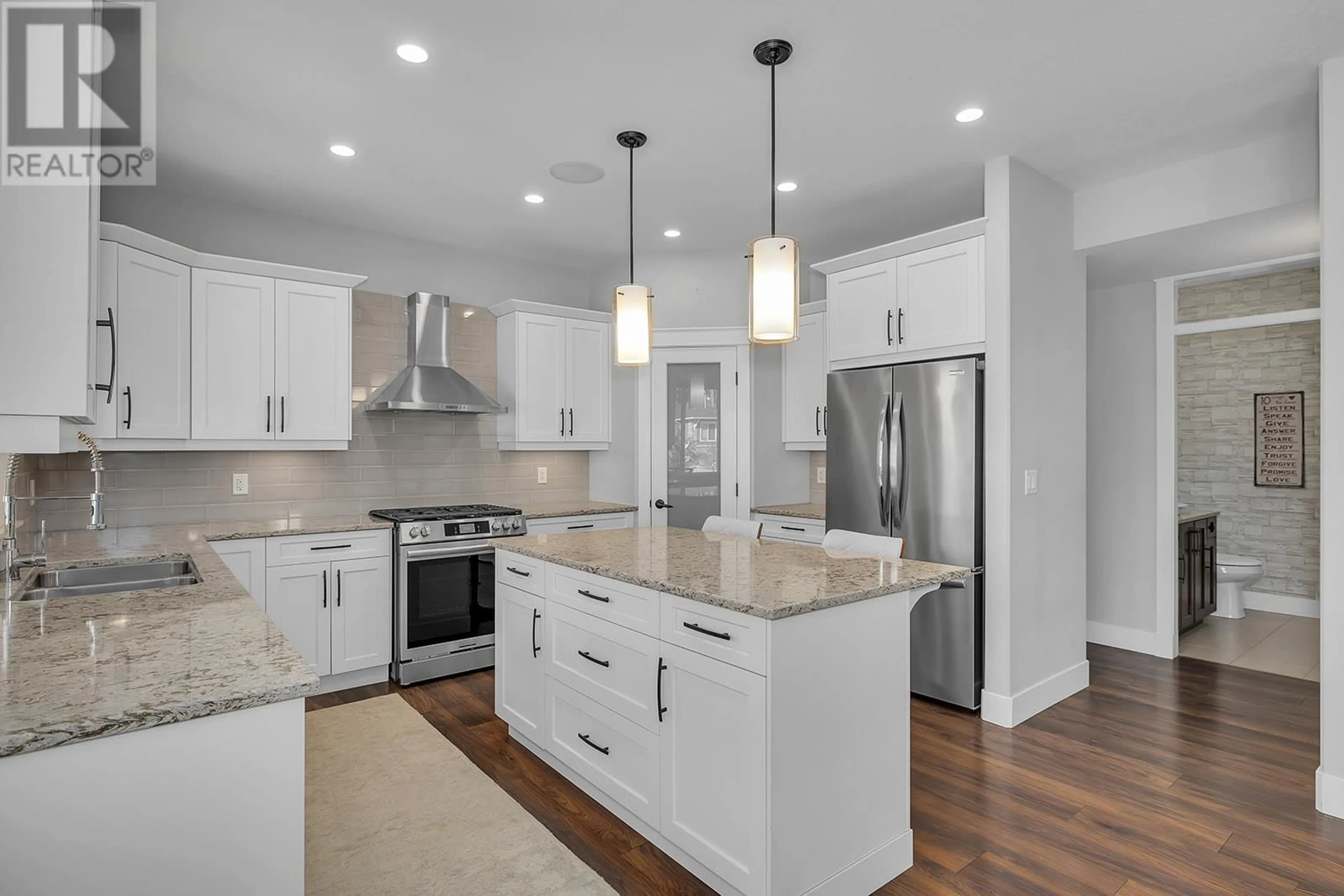 Open concept kitchen, ceramic/tile floor for 2358 TALLUS GREEN CRESCENT, West Kelowna British Columbia V4T3K4