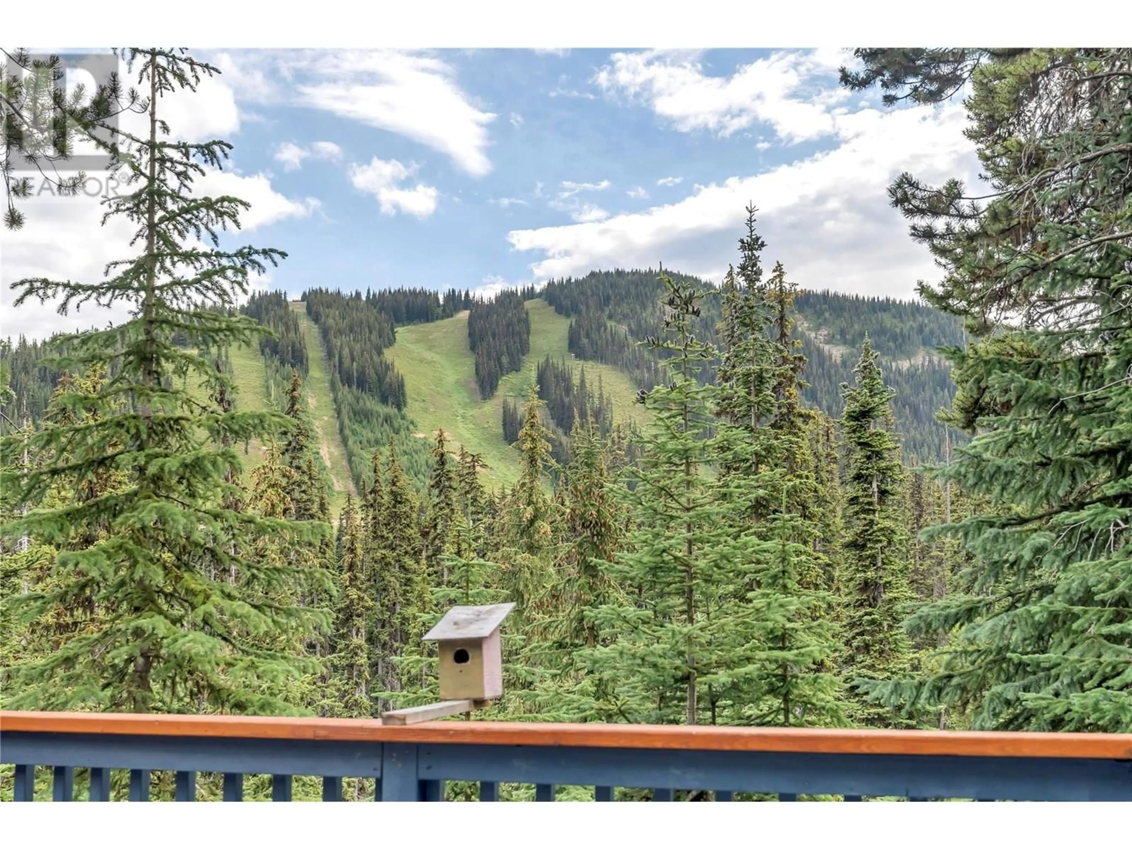 Balcony in the apartment, forest/trees view for 1417 APEX MOUNTAIN ROAD, Apex Mountain British Columbia V0X1N6
