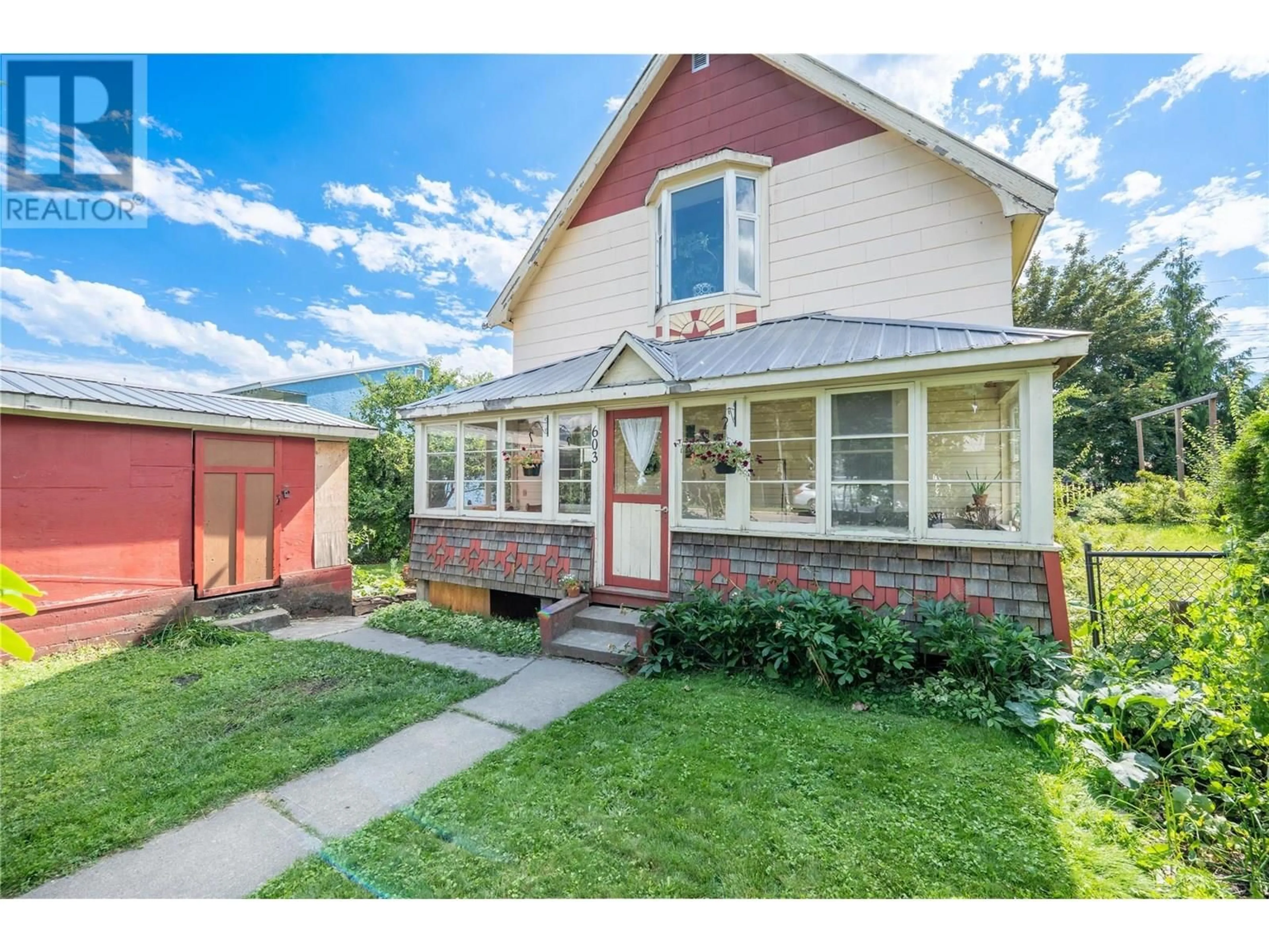 Home with brick exterior material, street for 603 EIGHTH STREET EAST, Revelstoke British Columbia V0E2S0