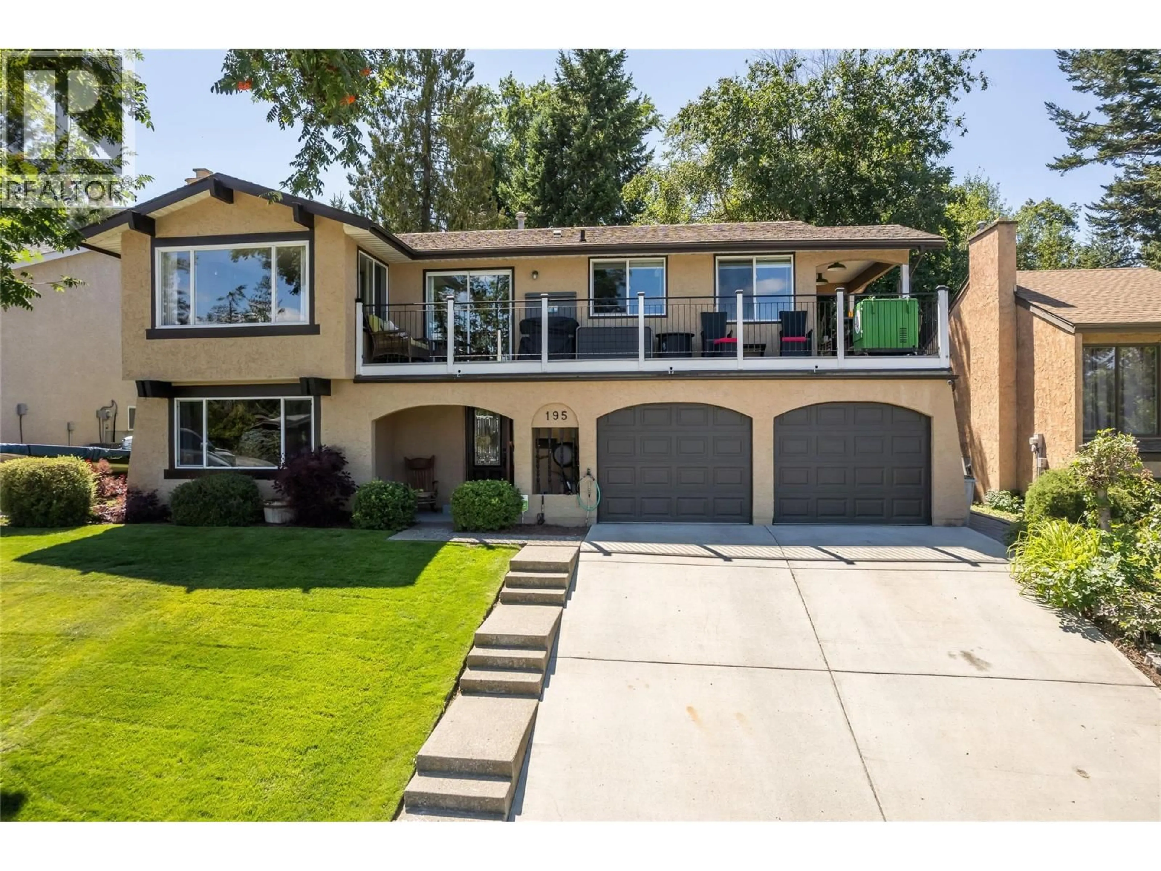 Home with brick exterior material, street for 195 MONMOUTH DRIVE, Kamloops British Columbia V2E1L9