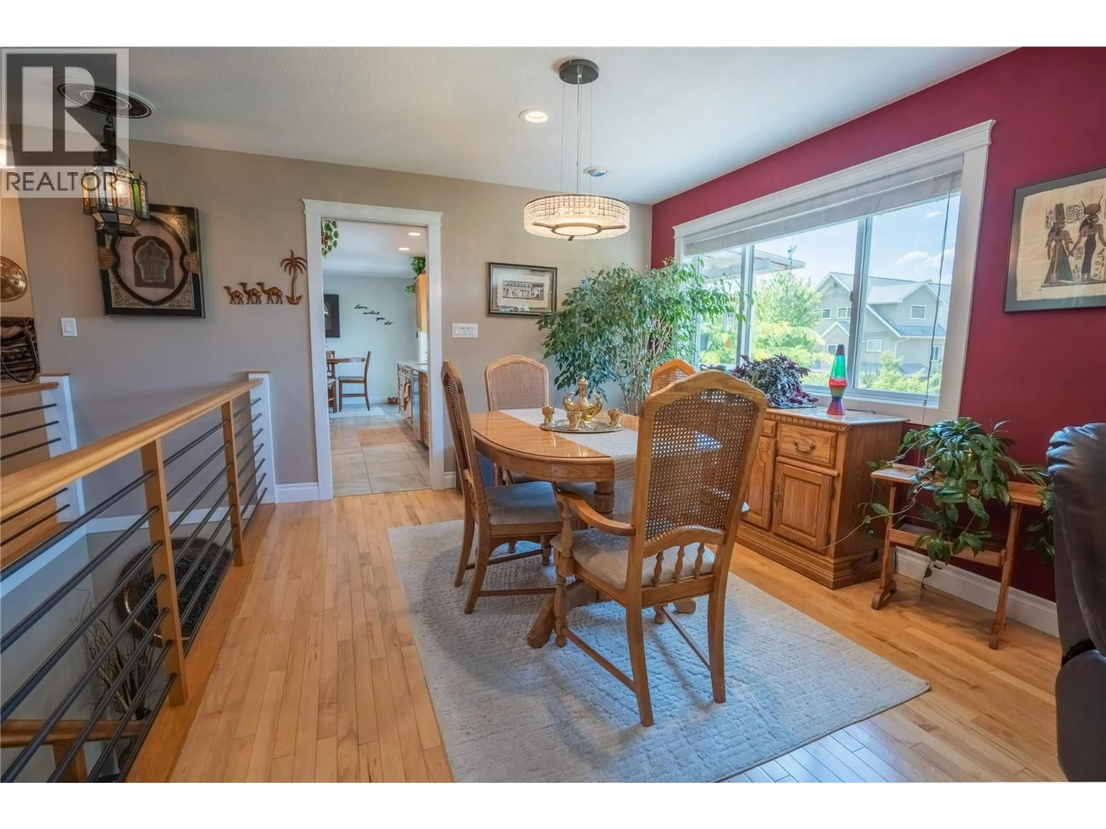 Dining room, wood/laminate floor for 30 GRANDVIEW STREET, Penticton British Columbia V2A4E4