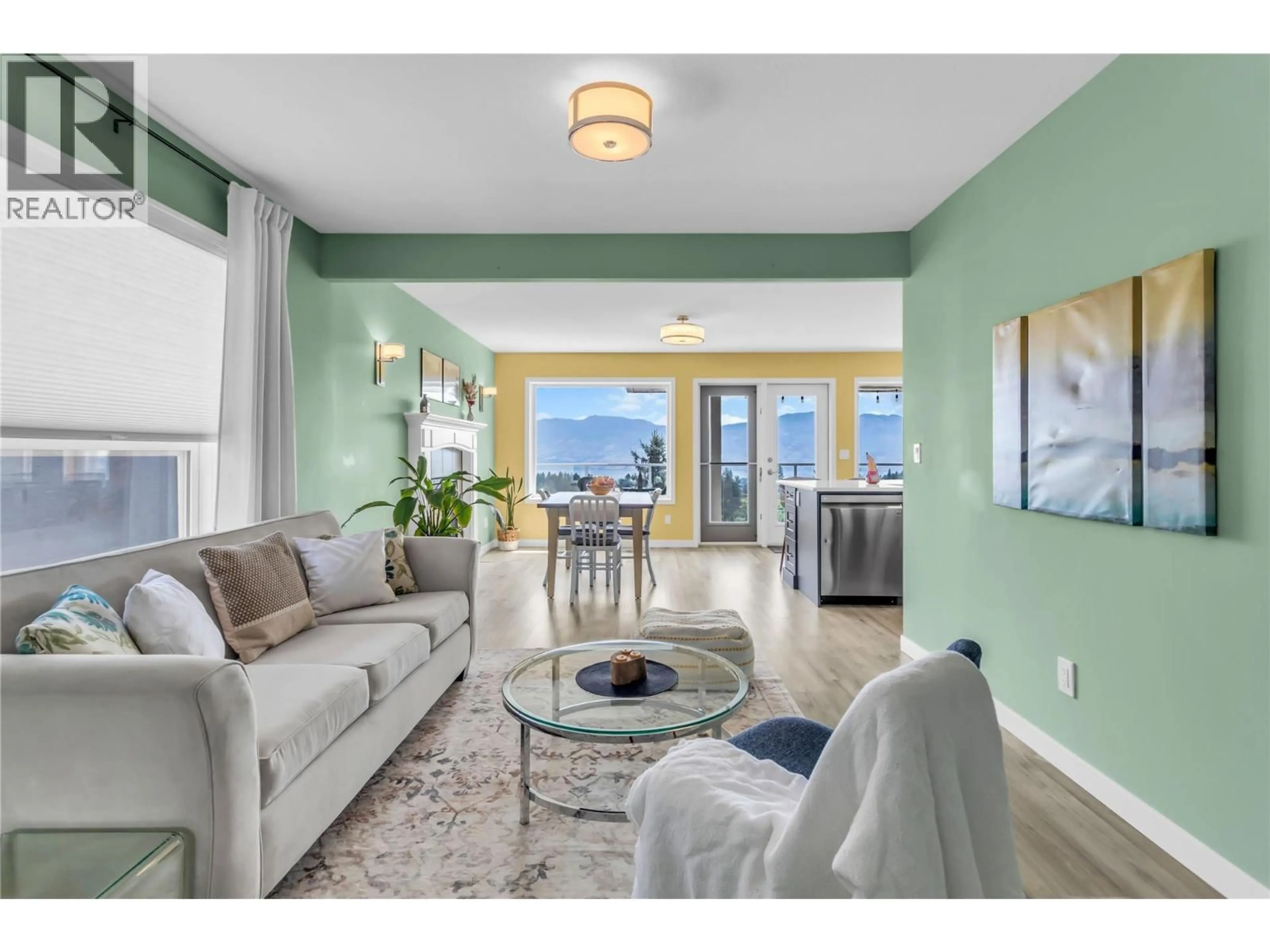 Living room with furniture, ceramic/tile floor for 2609 WILD HORSE DRIVE, West Kelowna British Columbia V4T2K9