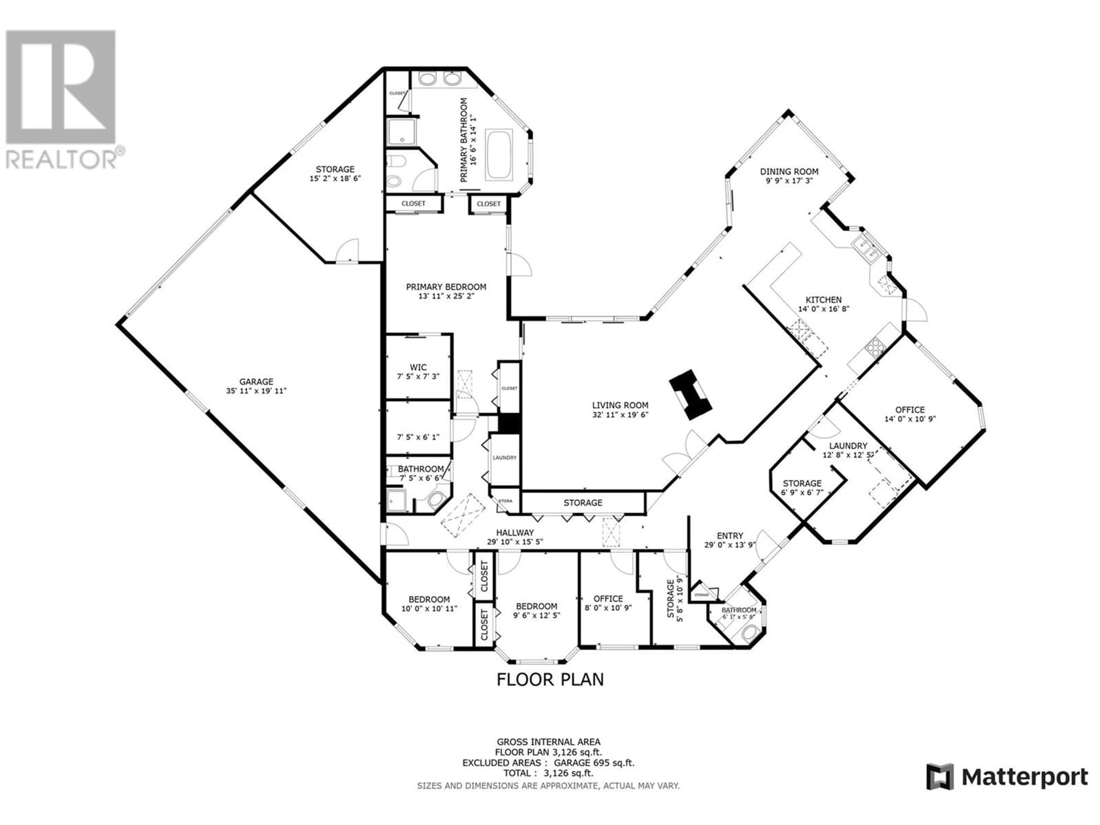 Floor plan for 6 9196 TRONSON ROAD, Vernon British Columbia V1H1E8