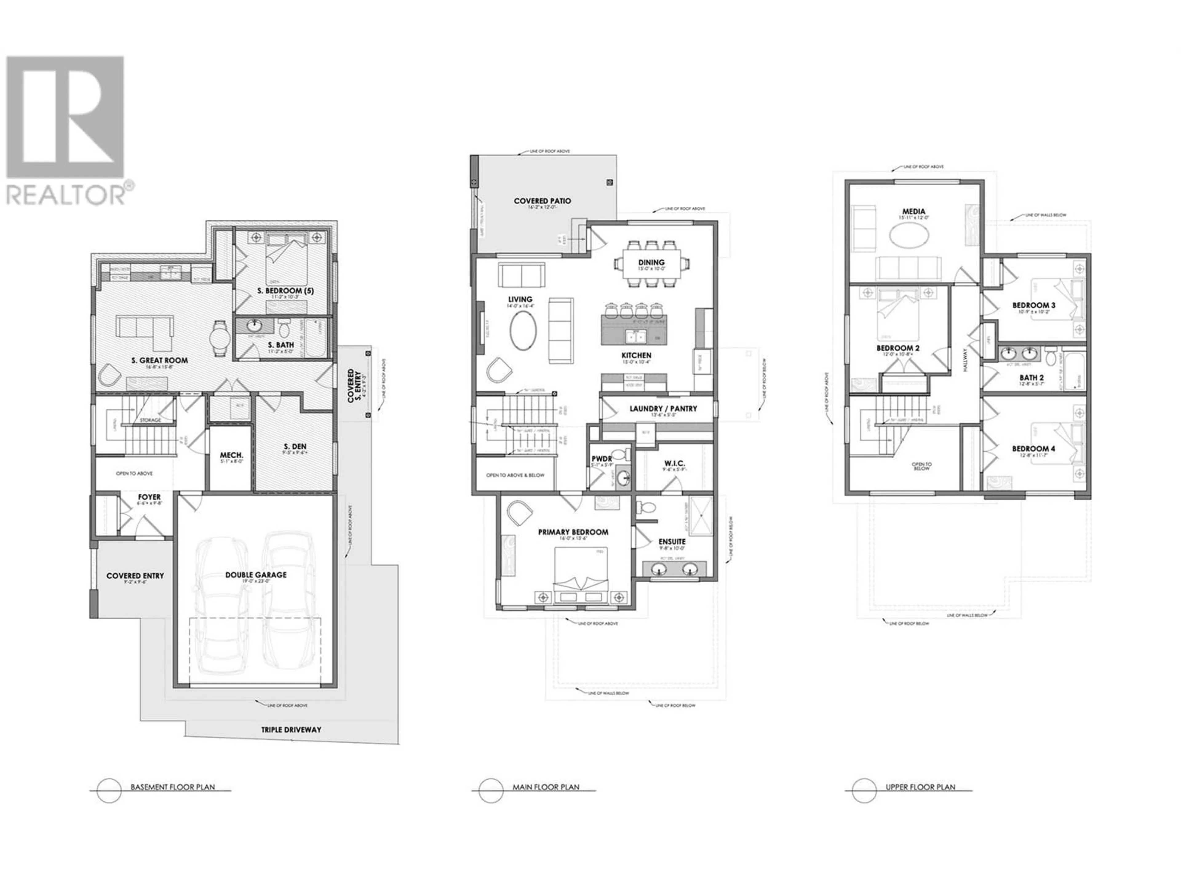 Floor plan for 6965 MANNING PLACE, Vernon British Columbia V1B0B6