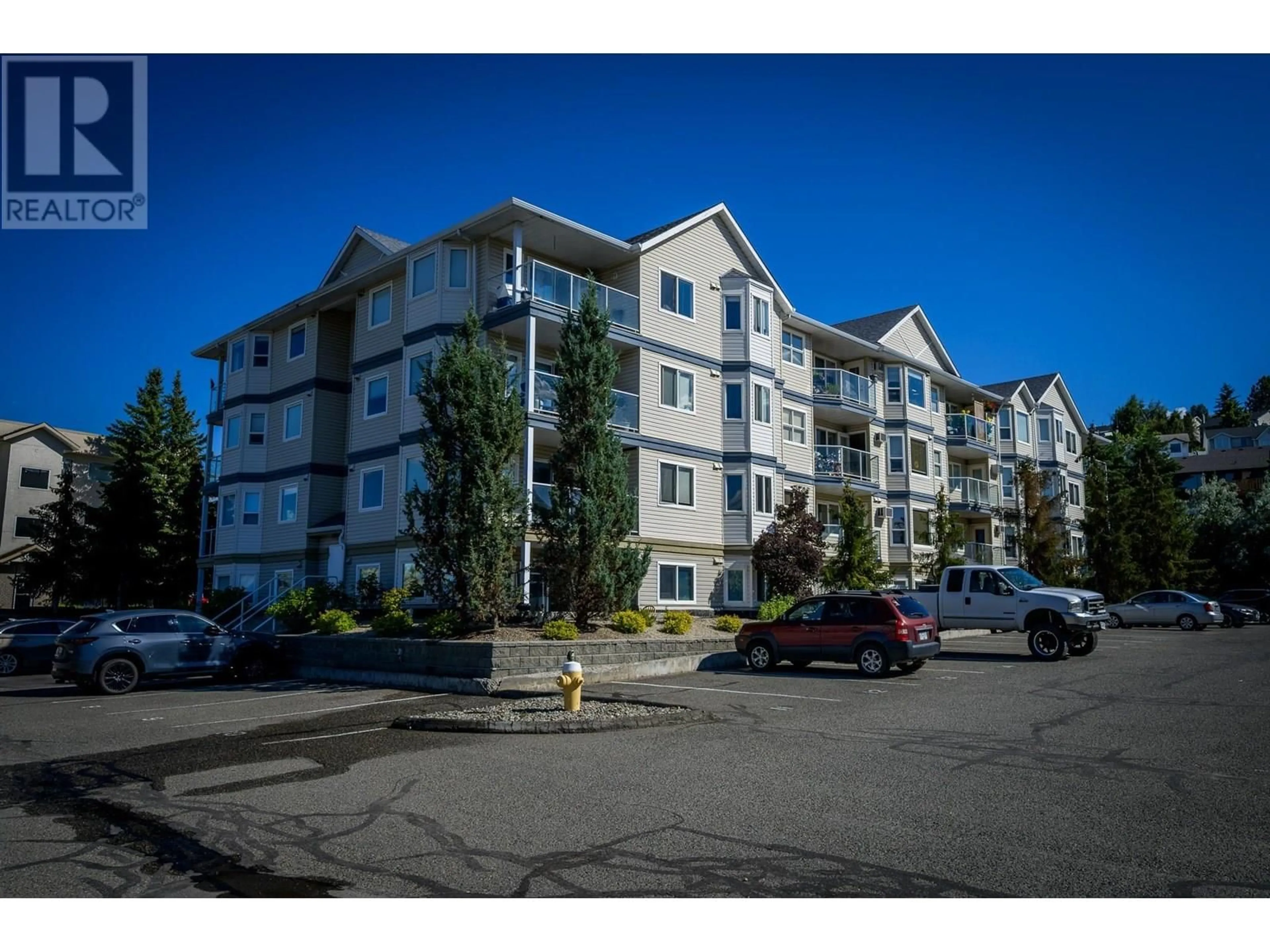 A pic from outside/outdoor area/front of a property/back of a property/a pic from drone, unknown for 408 - 1160 HUGH ALLAN DRIVE, Kamloops British Columbia V1S1T5