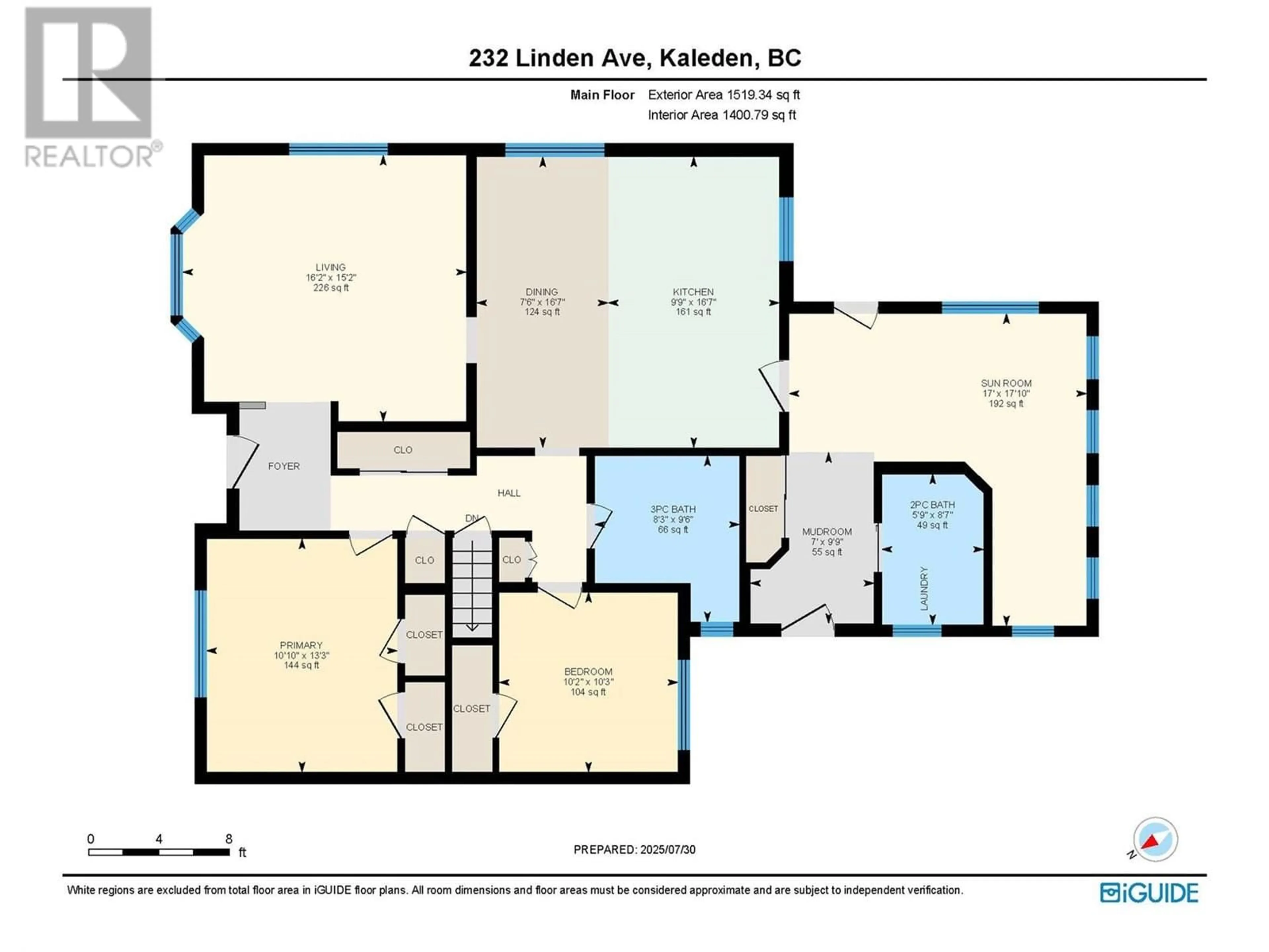 Floor plan for 232 LINDEN AVENUE, Kaleden British Columbia V0H1K0