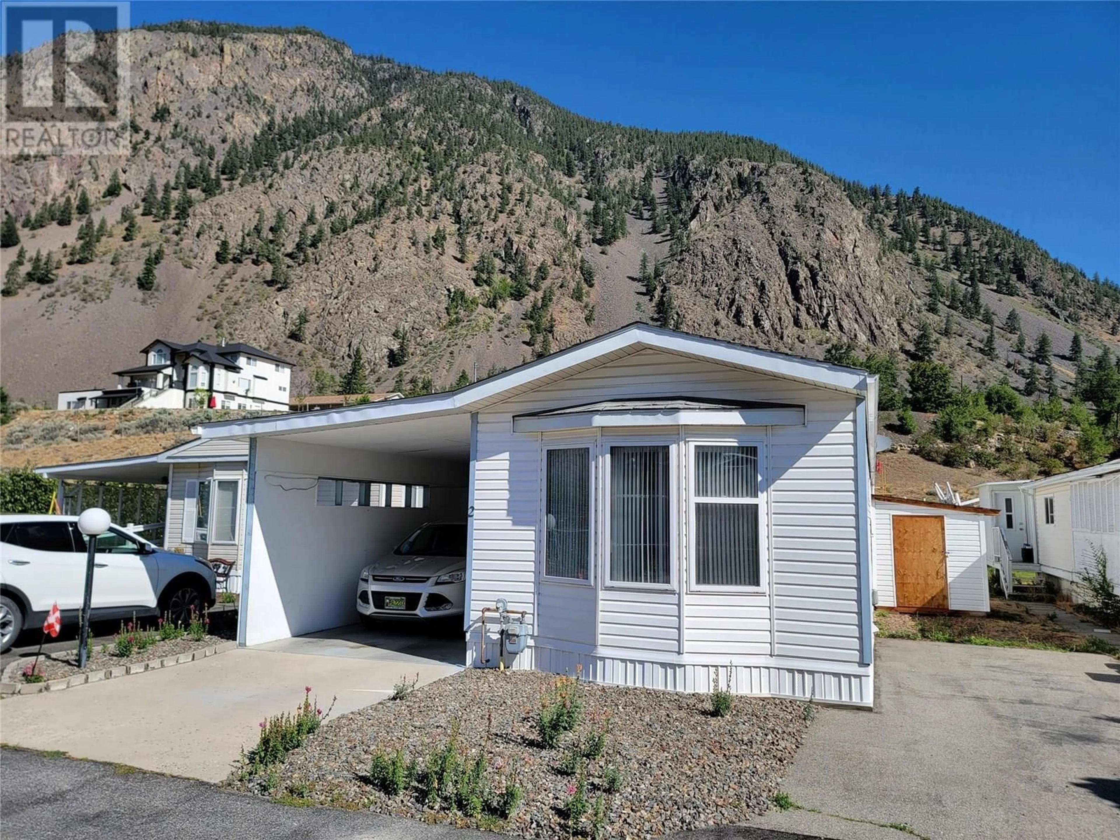 Home with vinyl exterior material, mountain view for 2 - 622 KEREMEOS BYPASS ROAD, Keremeos British Columbia V0X1N1