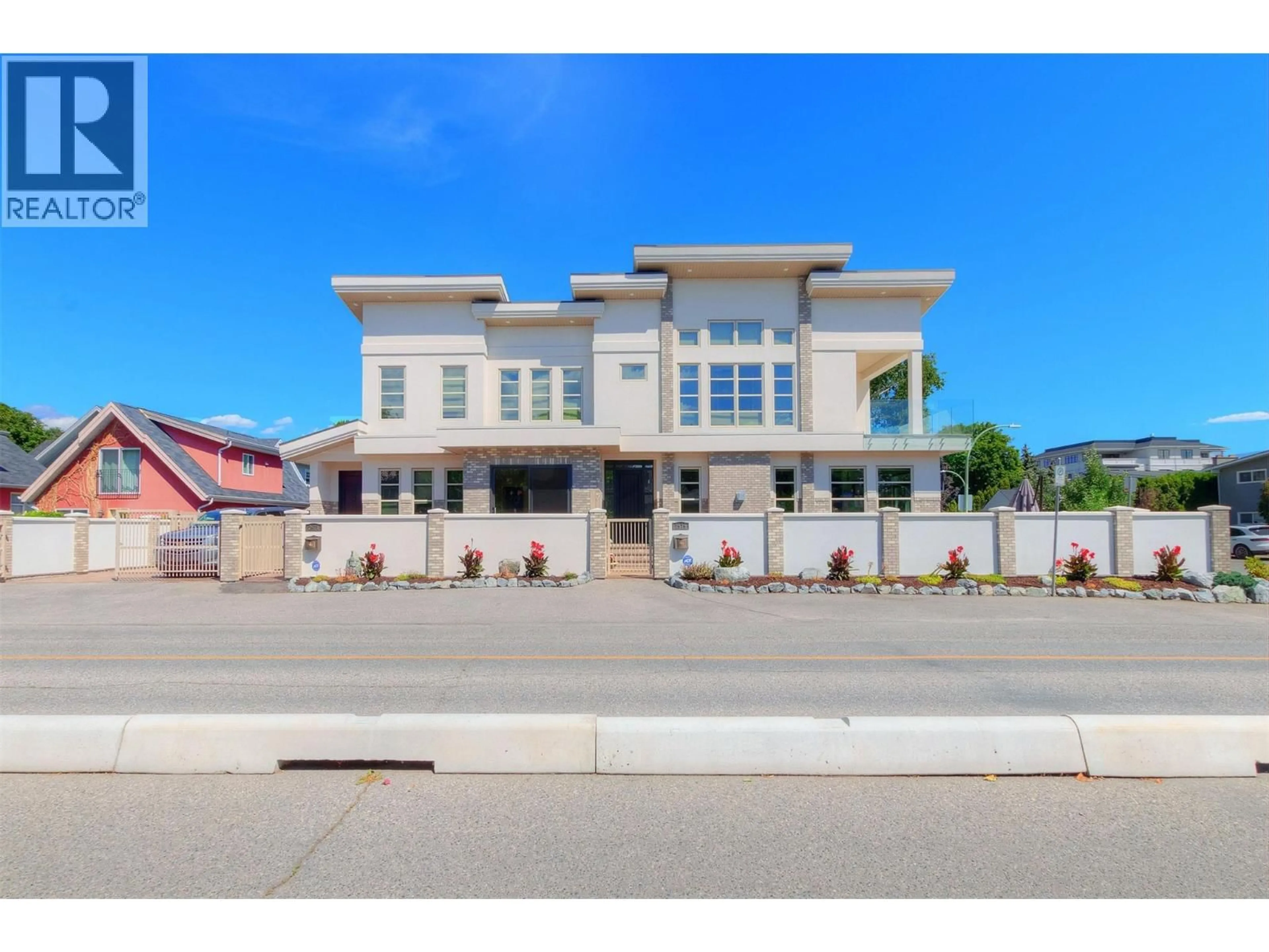 Home with brick exterior material, street for 2575 ABBOTT STREET, Kelowna British Columbia V1Y9T9