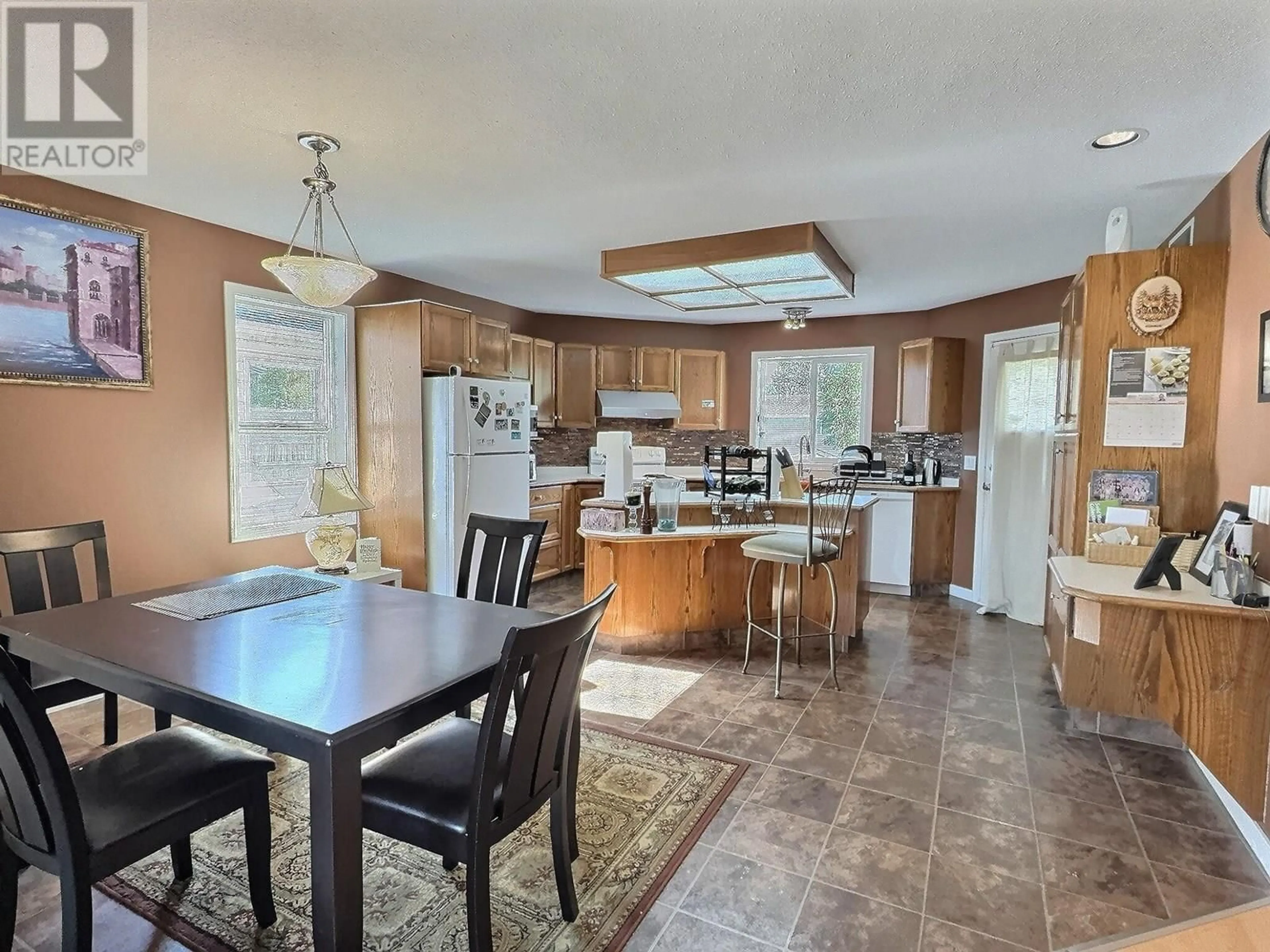 Open concept kitchen, ceramic/tile floor for 2469 PARTRIDGE DRIVE, Kamloops British Columbia V2B8L2
