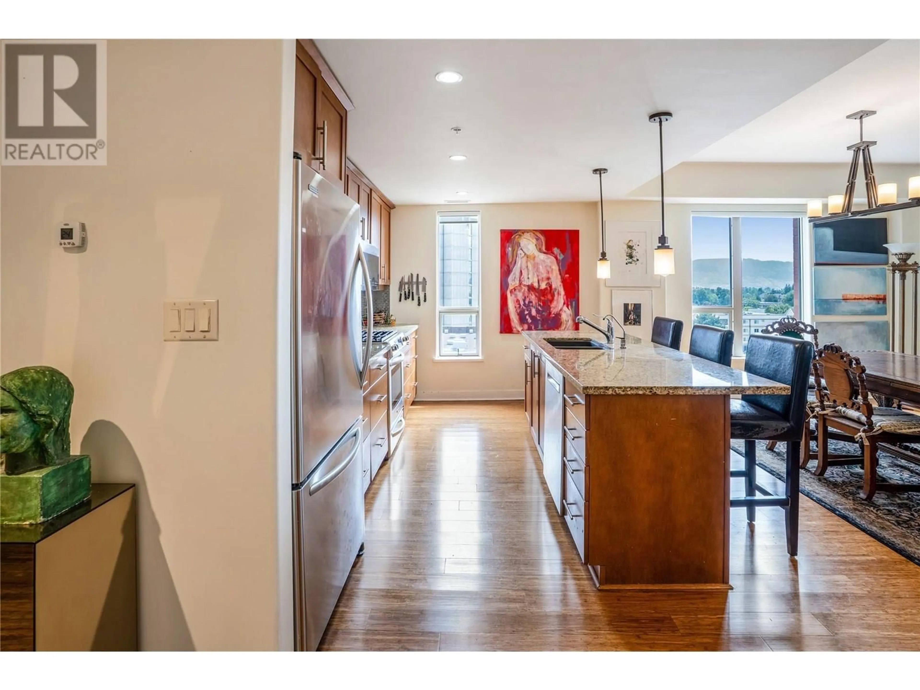 Open concept kitchen, unknown for 712 - 1160 BERNARD AVENUE, Kelowna British Columbia V4T2V4