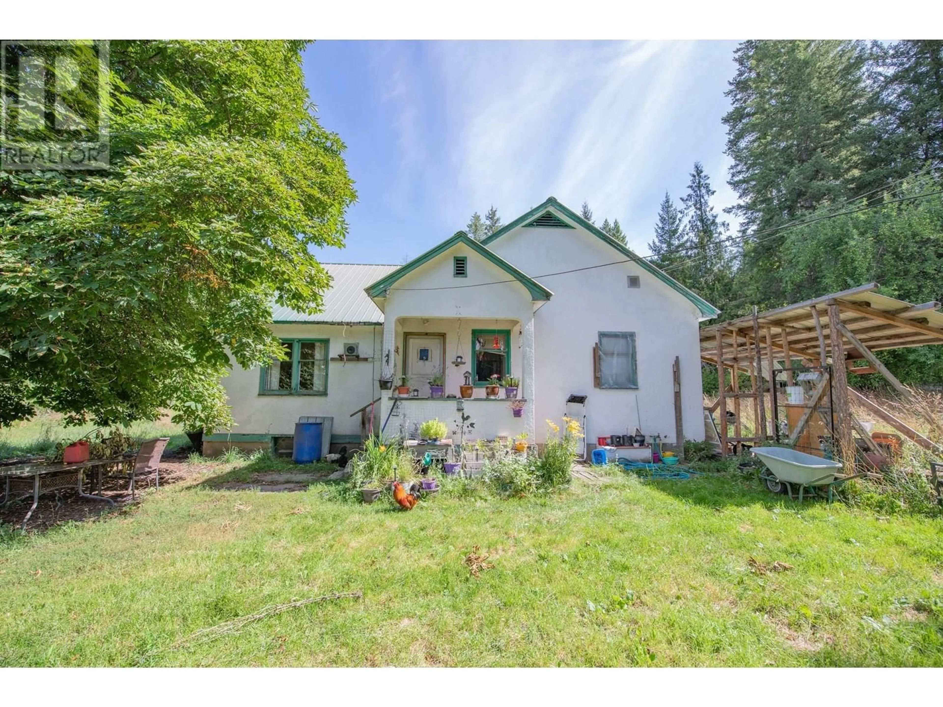 A pic from outside/outdoor area/front of a property/back of a property/a pic from drone, unknown for 2405 MABEL LAKE ROAD, Lumby British Columbia V0E2G6