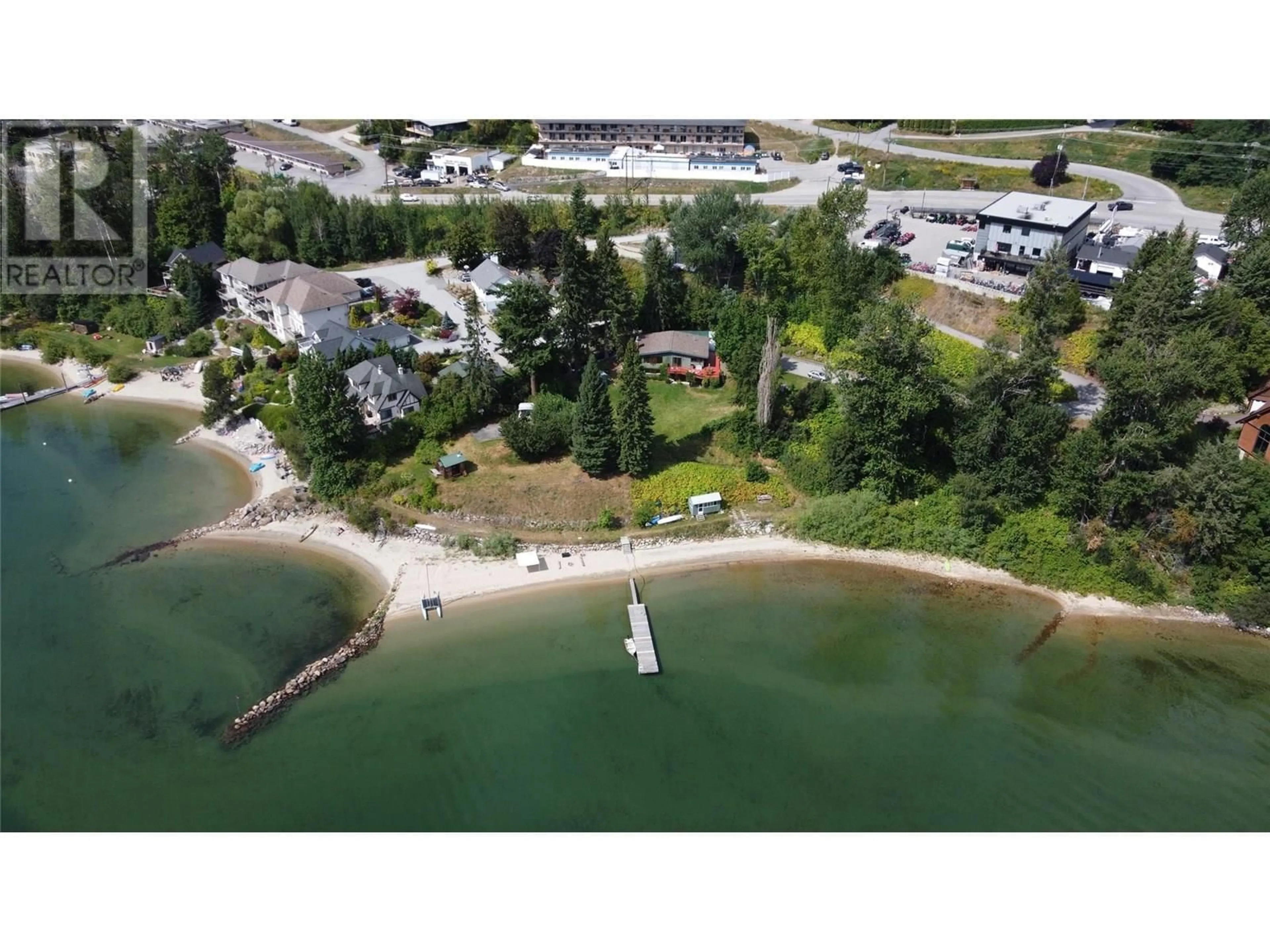 A pic from outside/outdoor area/front of a property/back of a property/a pic from drone, water/lake/river/ocean view for 706 SHUTTY ROAD, Nelson British Columbia V1L6M6
