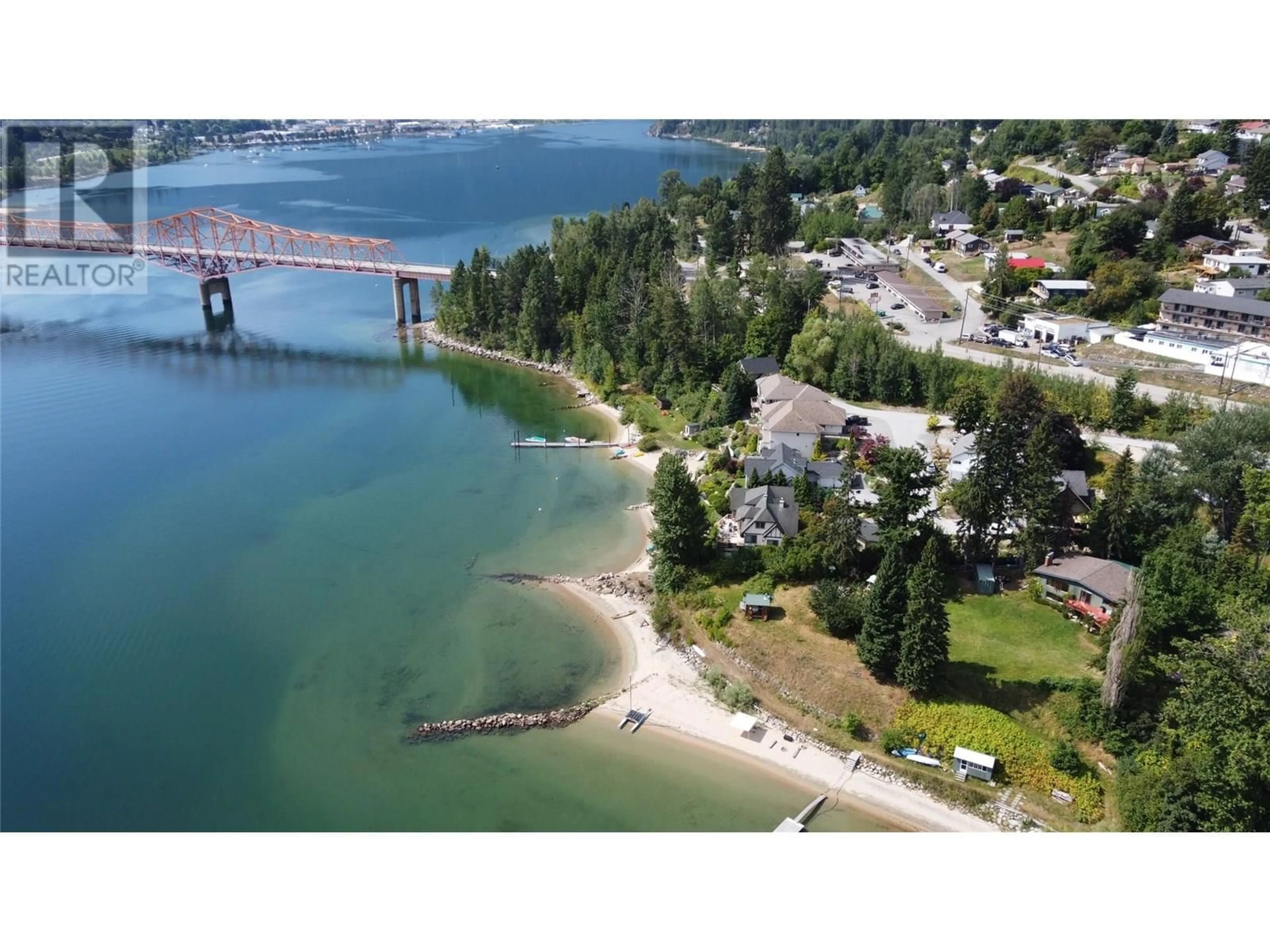 A pic from outside/outdoor area/front of a property/back of a property/a pic from drone, water/lake/river/ocean view for 706 SHUTTY ROAD, Nelson British Columbia V1L6M6
