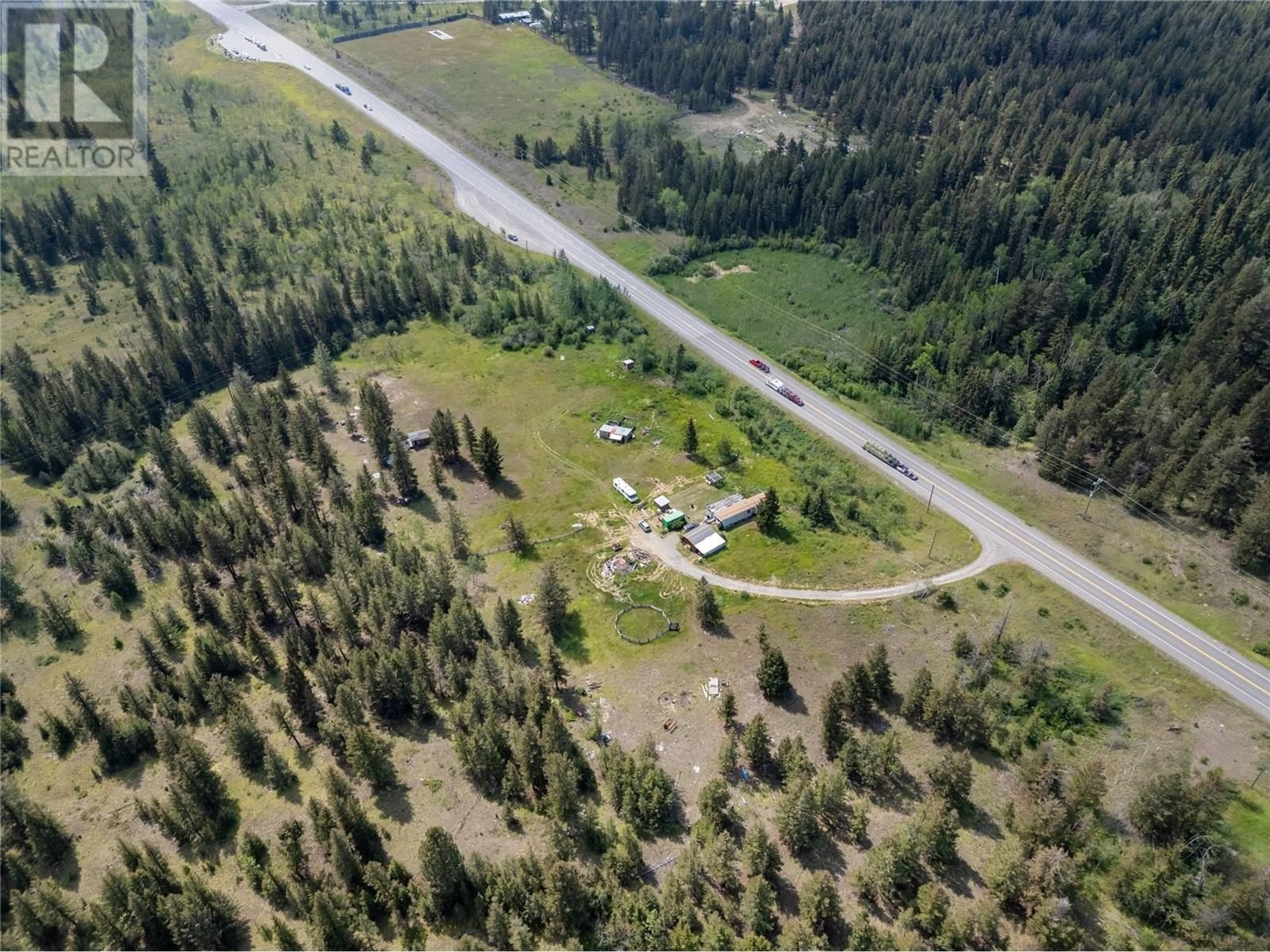 A pic from outside/outdoor area/front of a property/back of a property/a pic from drone, unknown for 8832 CARIBOO  97 HIGHWAY, Clinton British Columbia V0K1K0