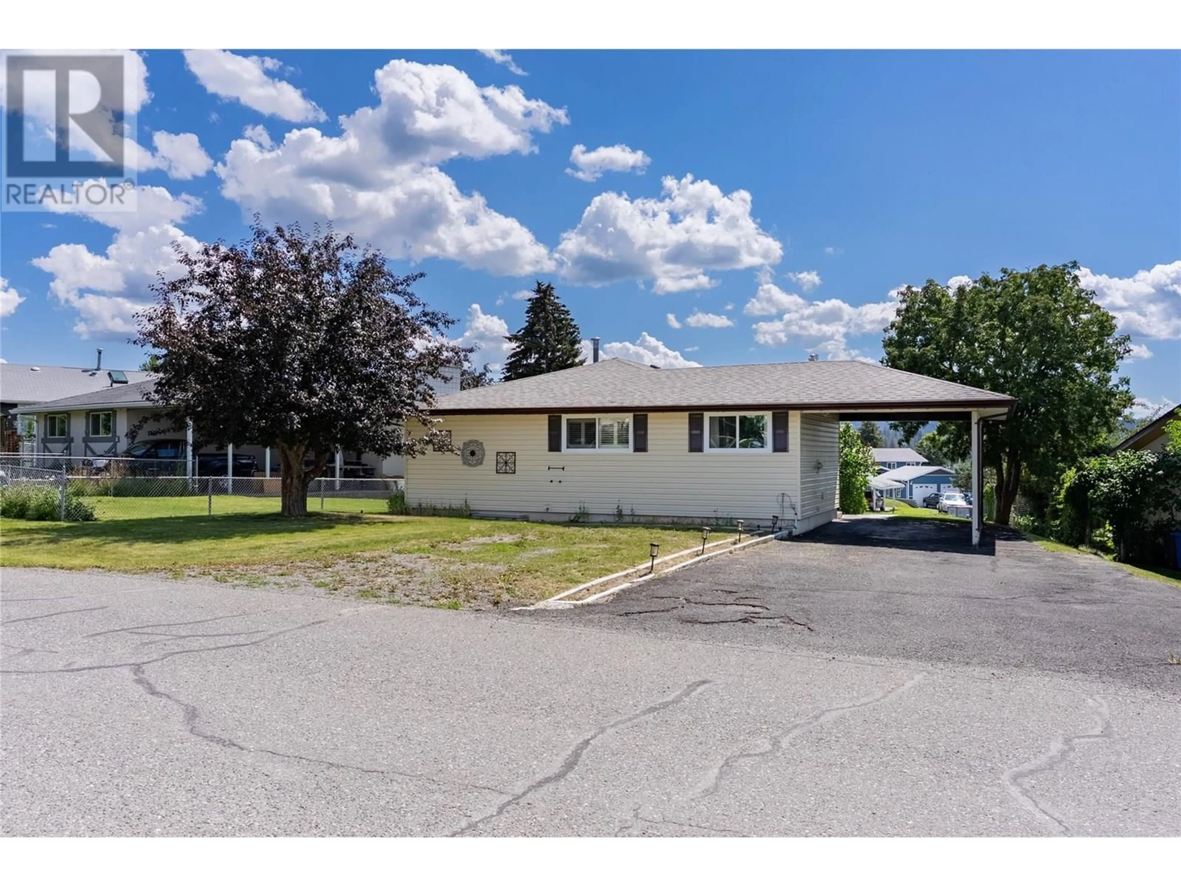 Home with vinyl exterior material, street for 9 EMERALD DRIVE, Logan Lake British Columbia V0K1W0
