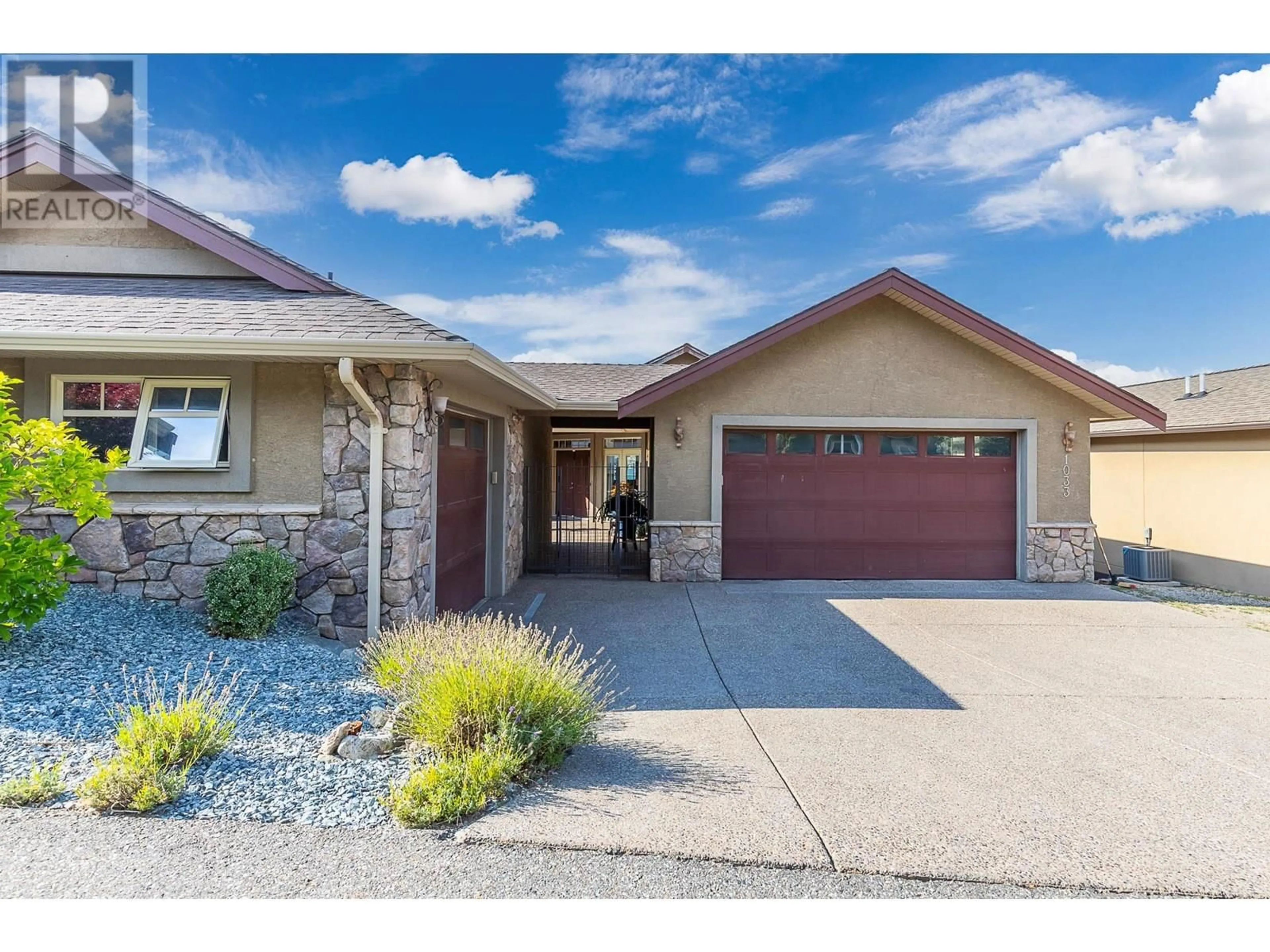 Home with brick exterior material, street for 1033 LONGACRE PLACE, Vernon British Columbia V1H1H7
