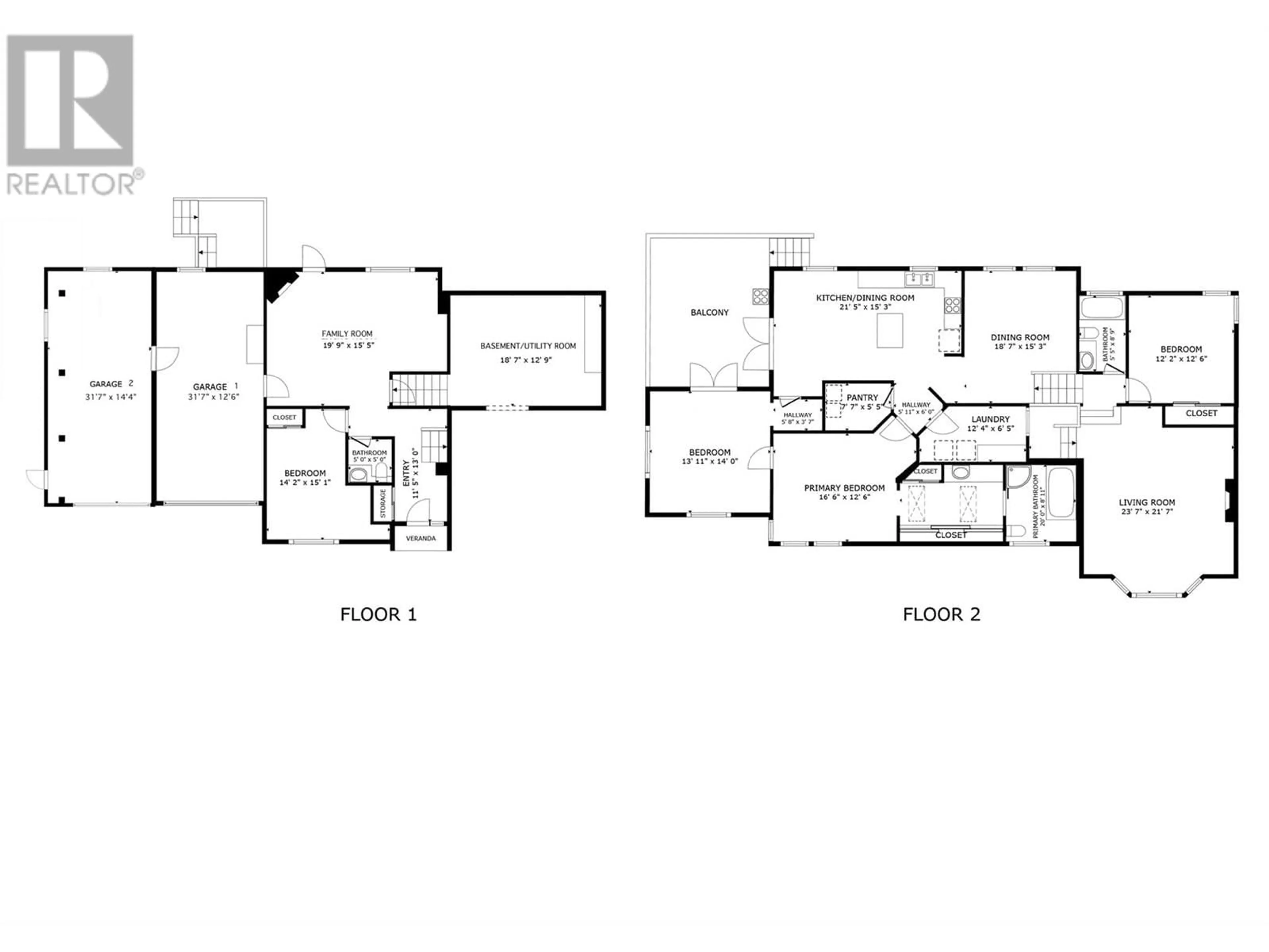 Floor plan for 685 RICHARDS ROAD, Kelowna British Columbia V1X2X5