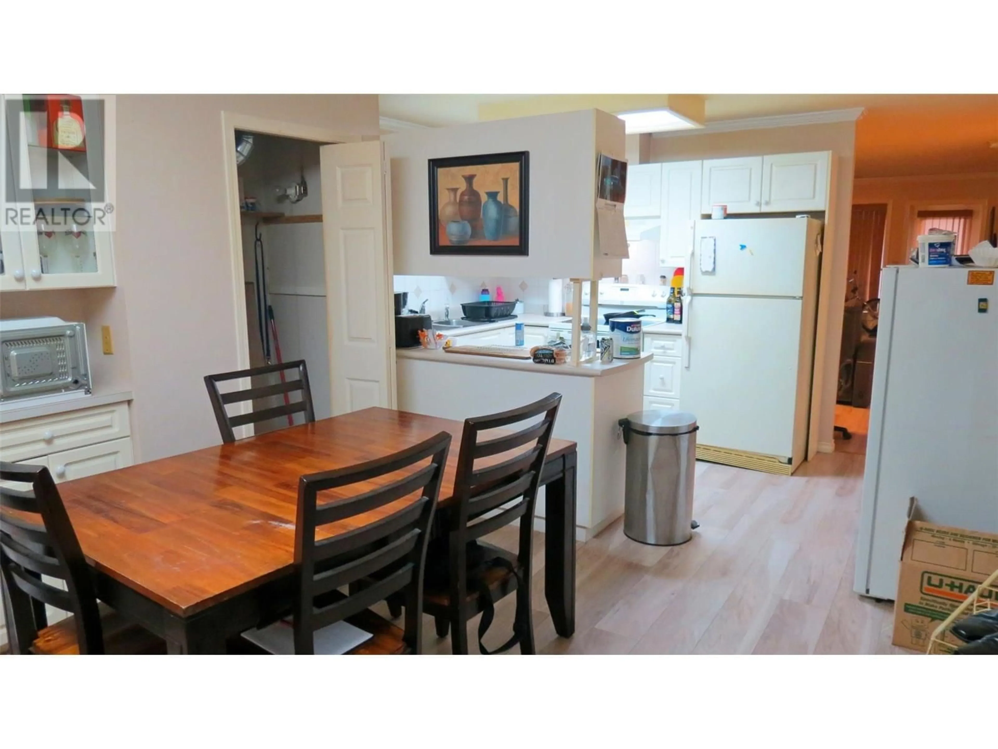 Standard kitchen, wood/laminate floor for 57 - 4740 20 STREET, Vernon British Columbia V1T9N7
