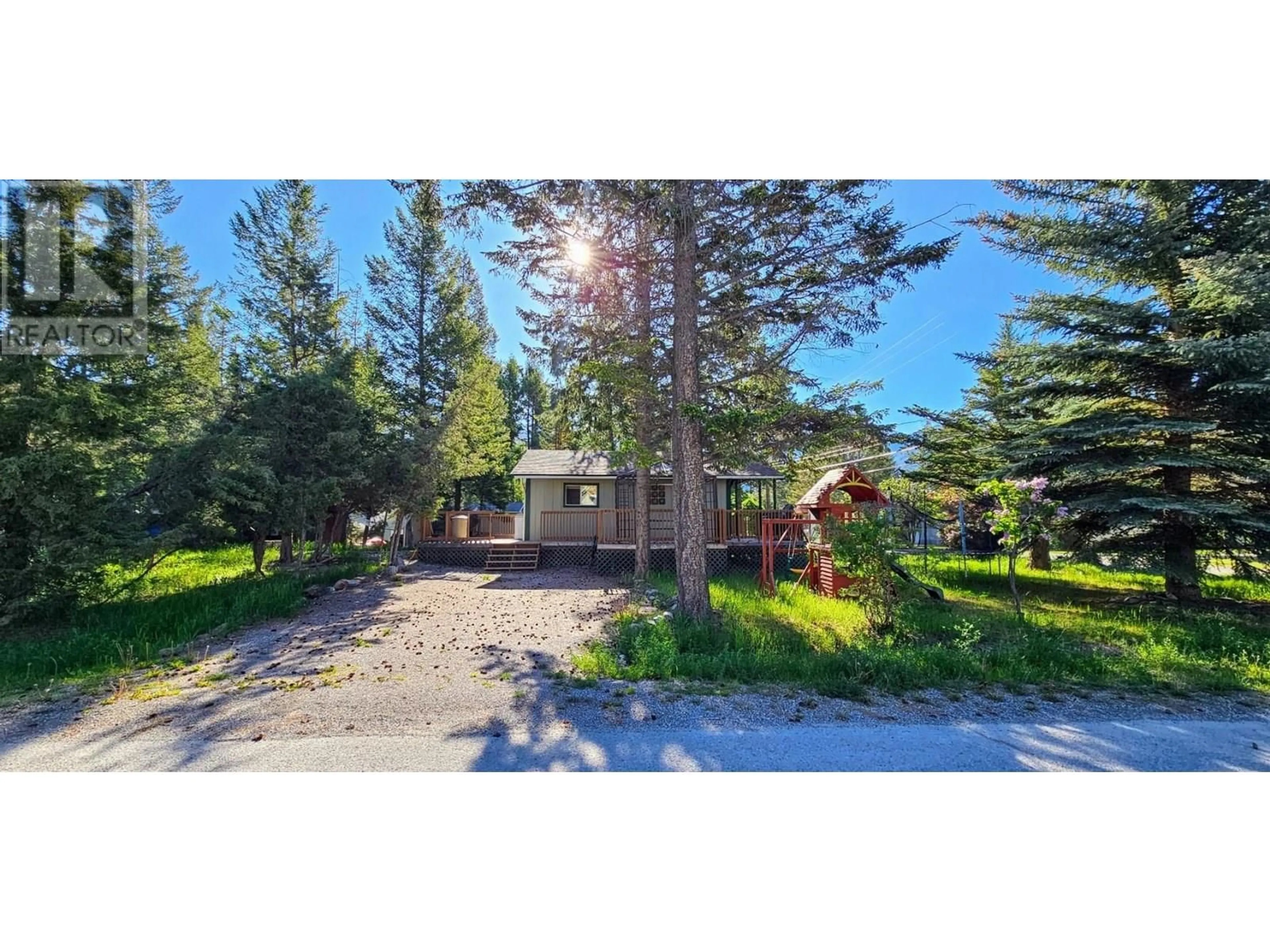 A pic from outside/outdoor area/front of a property/back of a property/a pic from drone, unknown for 4553 COLUMERE ROAD, Fairmont Hot Springs British Columbia V0B1L2
