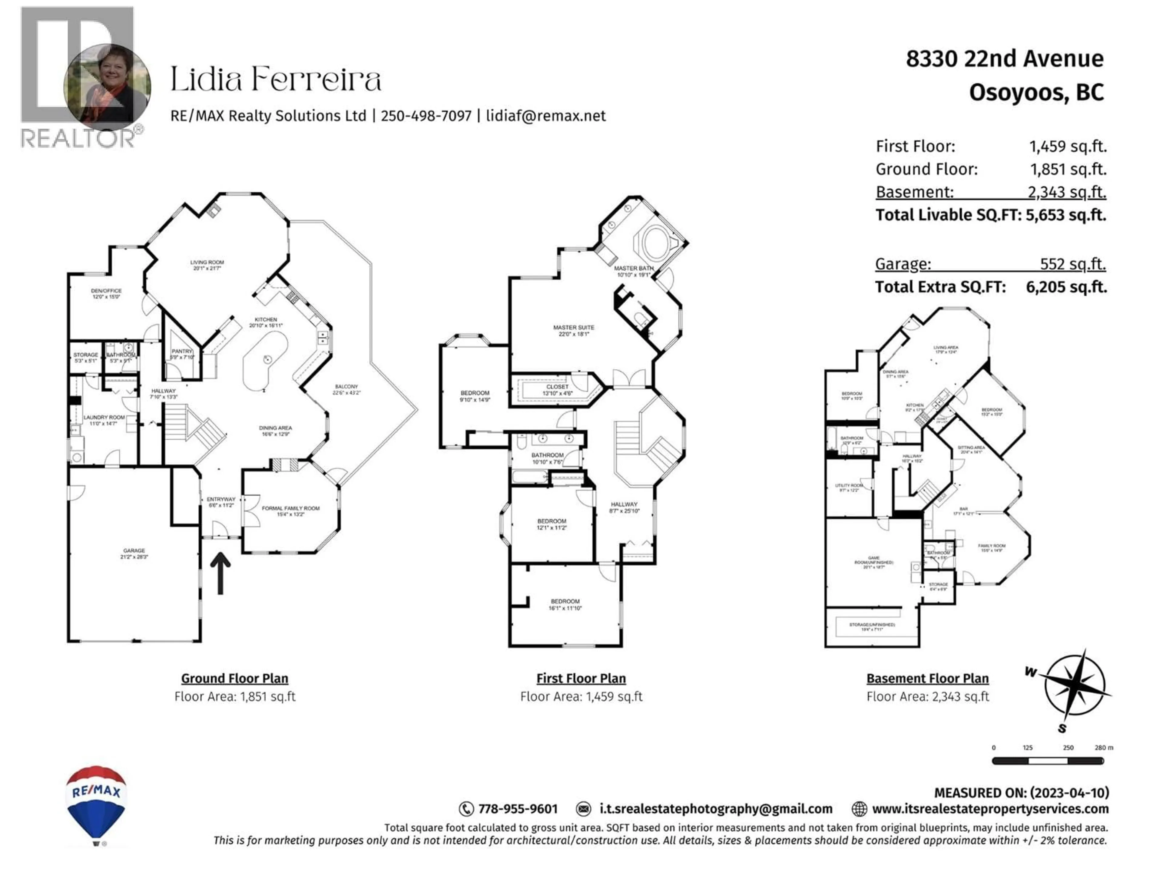 Floor plan for 8330 22ND AVENUE, Osoyoos British Columbia V0H1V1