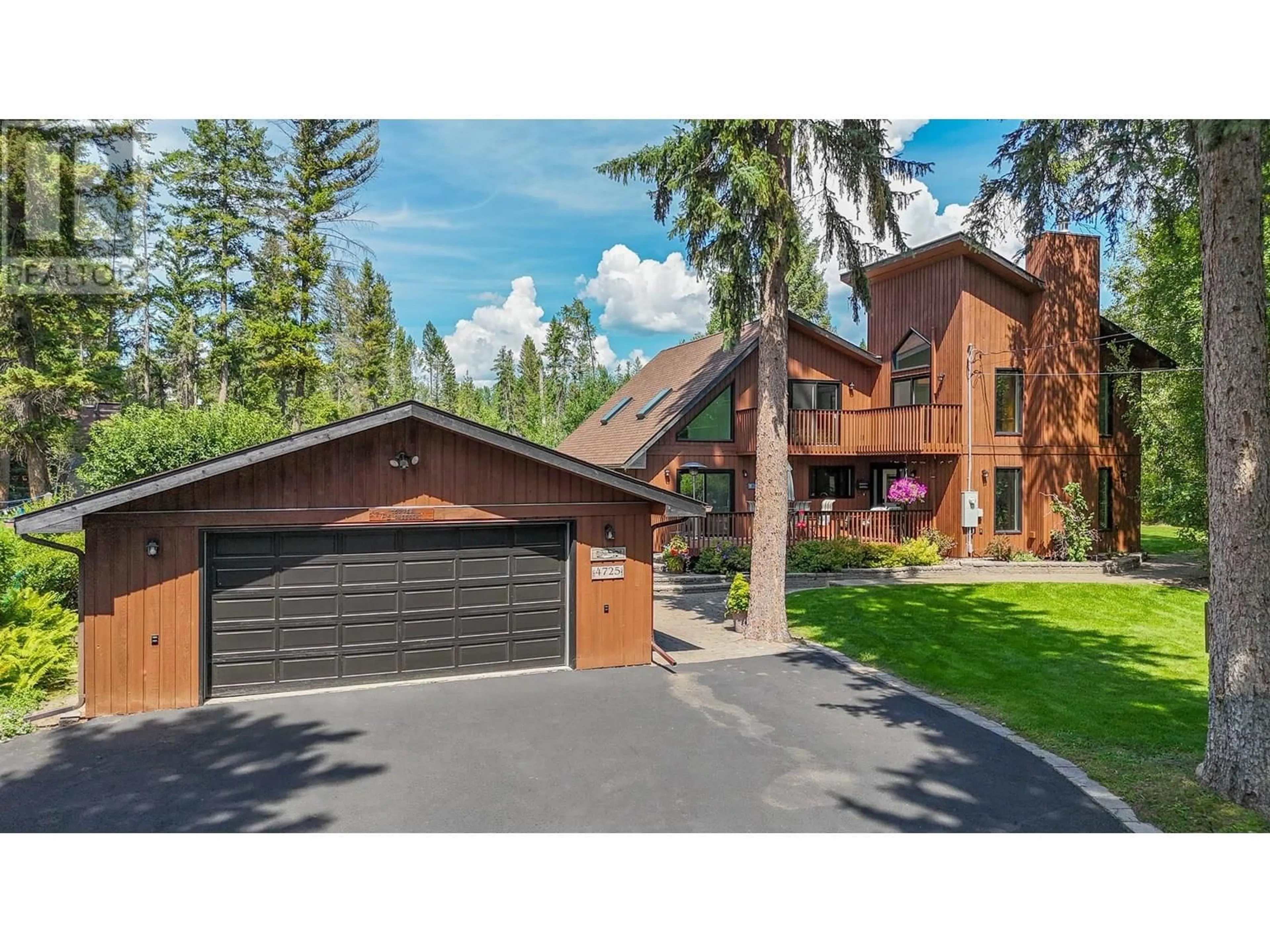 A pic from outside/outdoor area/front of a property/back of a property/a pic from drone, mountain view for 4725 COPPER CRESCENT, Windermere British Columbia V0B2L2