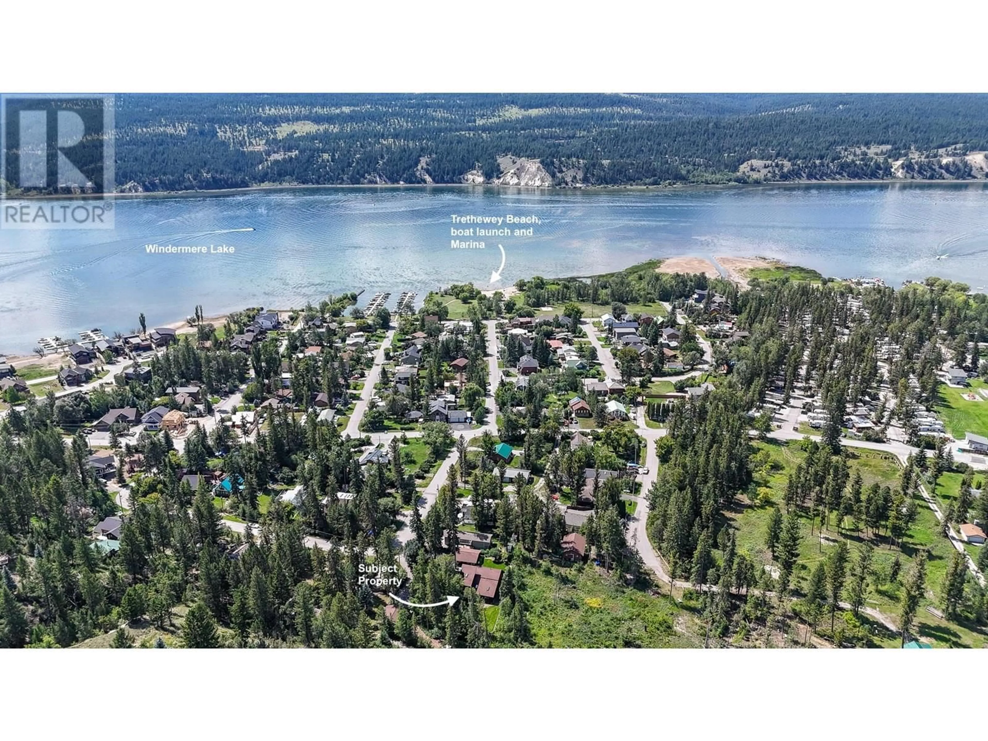 Picture of a map for 4725 COPPER CRESCENT, Windermere British Columbia V0B2L2