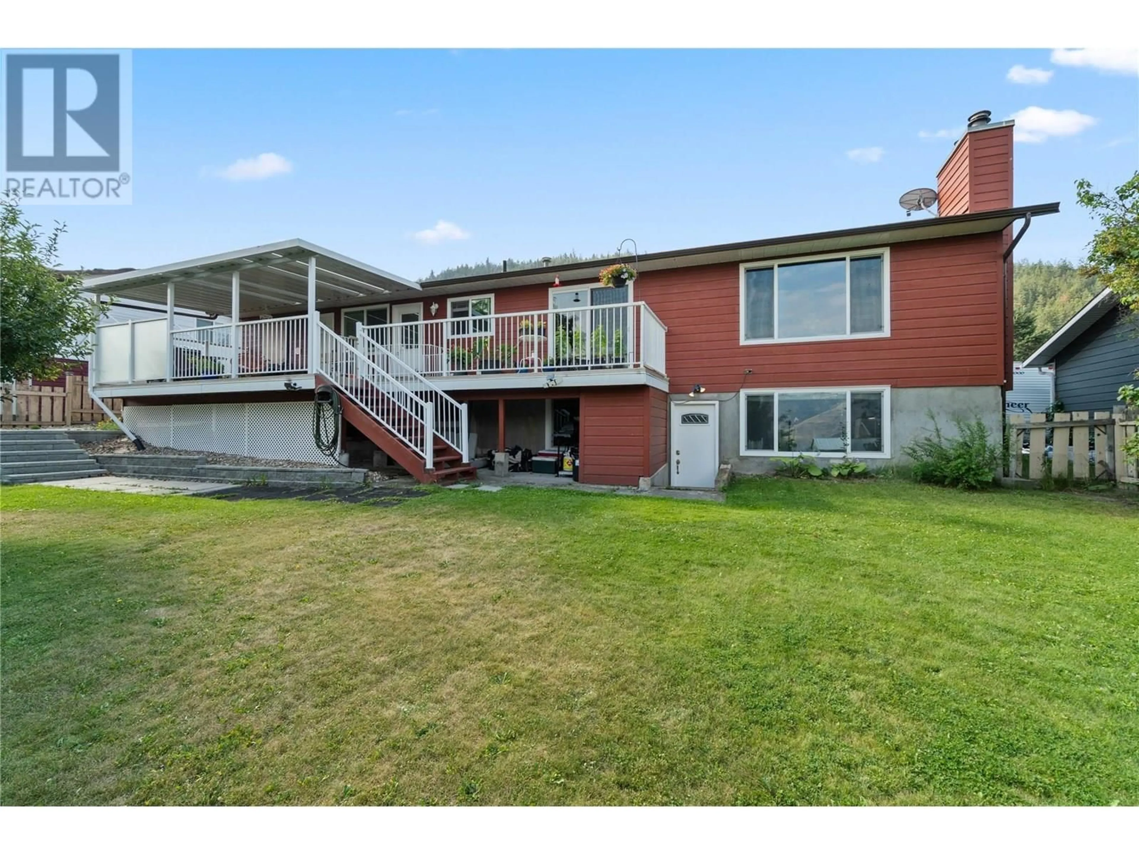A pic from outside/outdoor area/front of a property/back of a property/a pic from drone, unknown for 2356 NECHAKO DRIVE, Kamloops British Columbia V2E1Z3