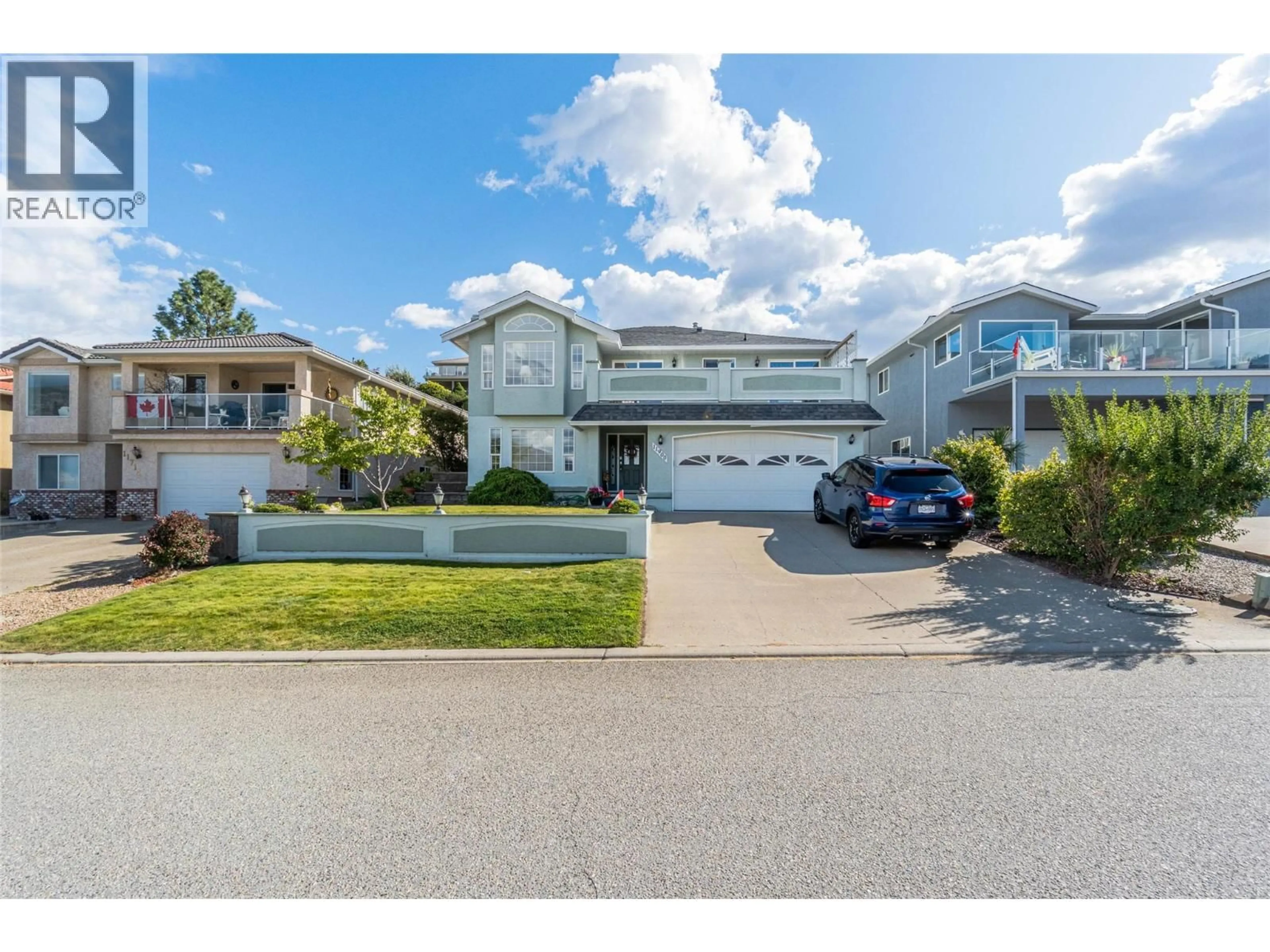 A pic from outside/outdoor area/front of a property/back of a property/a pic from drone, street for 11900 QUAIL RIDGE PLACE, Osoyoos British Columbia V0H1V4