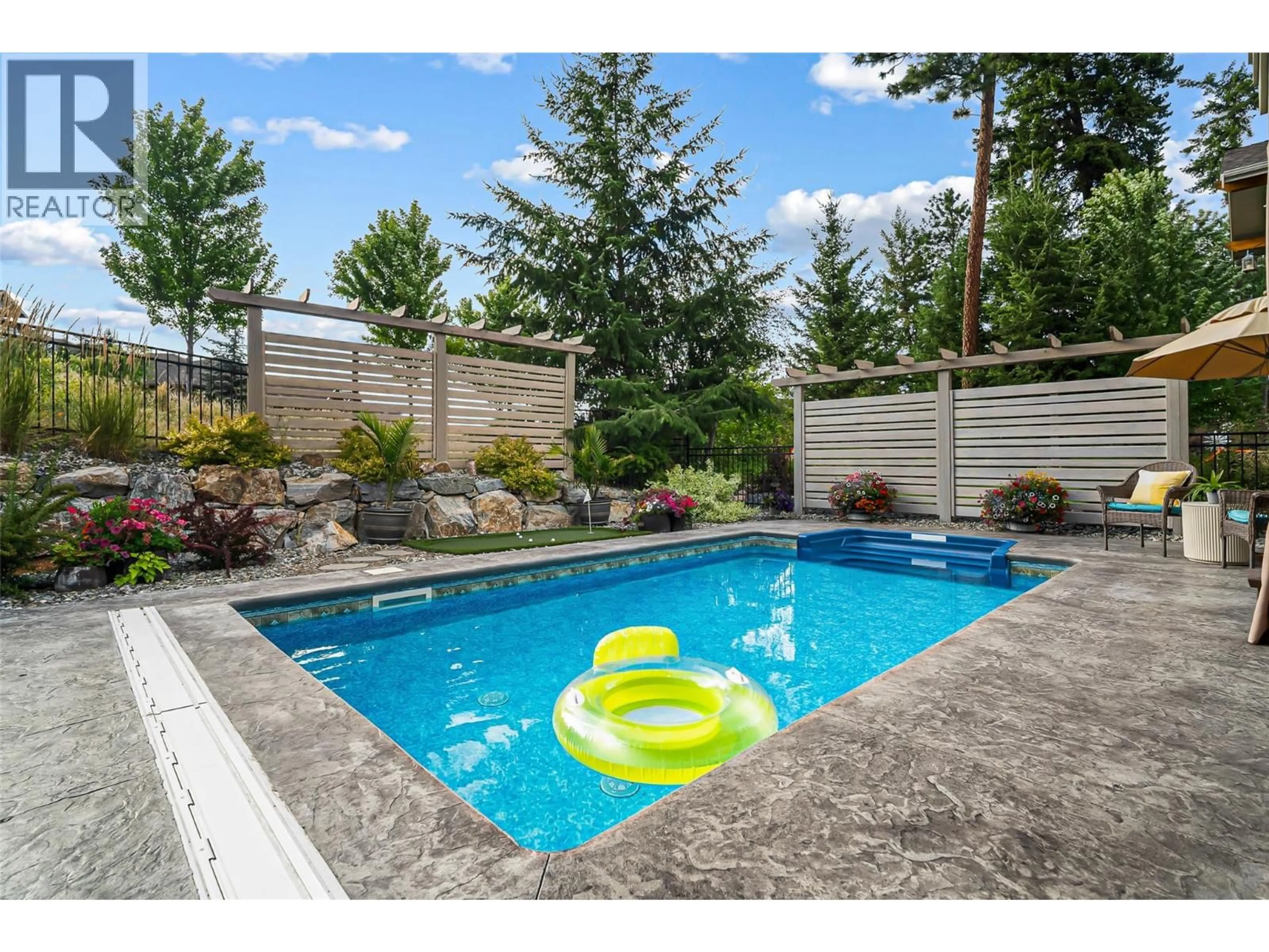 Pool for 422 LONGSPOON PLACE, Vernon British Columbia V1H2K2