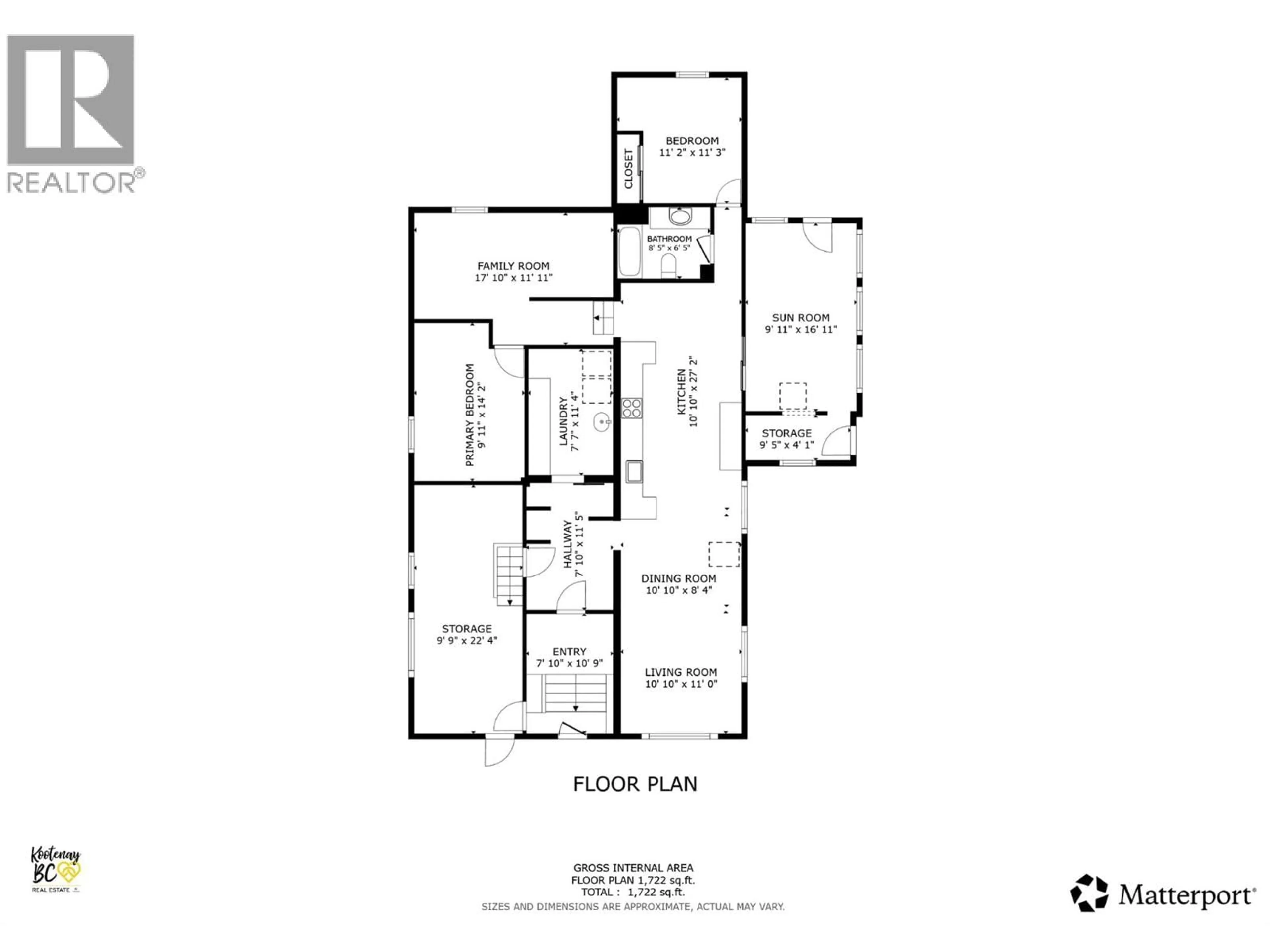Floor plan for 711 9TH AVENUE, New Denver British Columbia V0G1S0