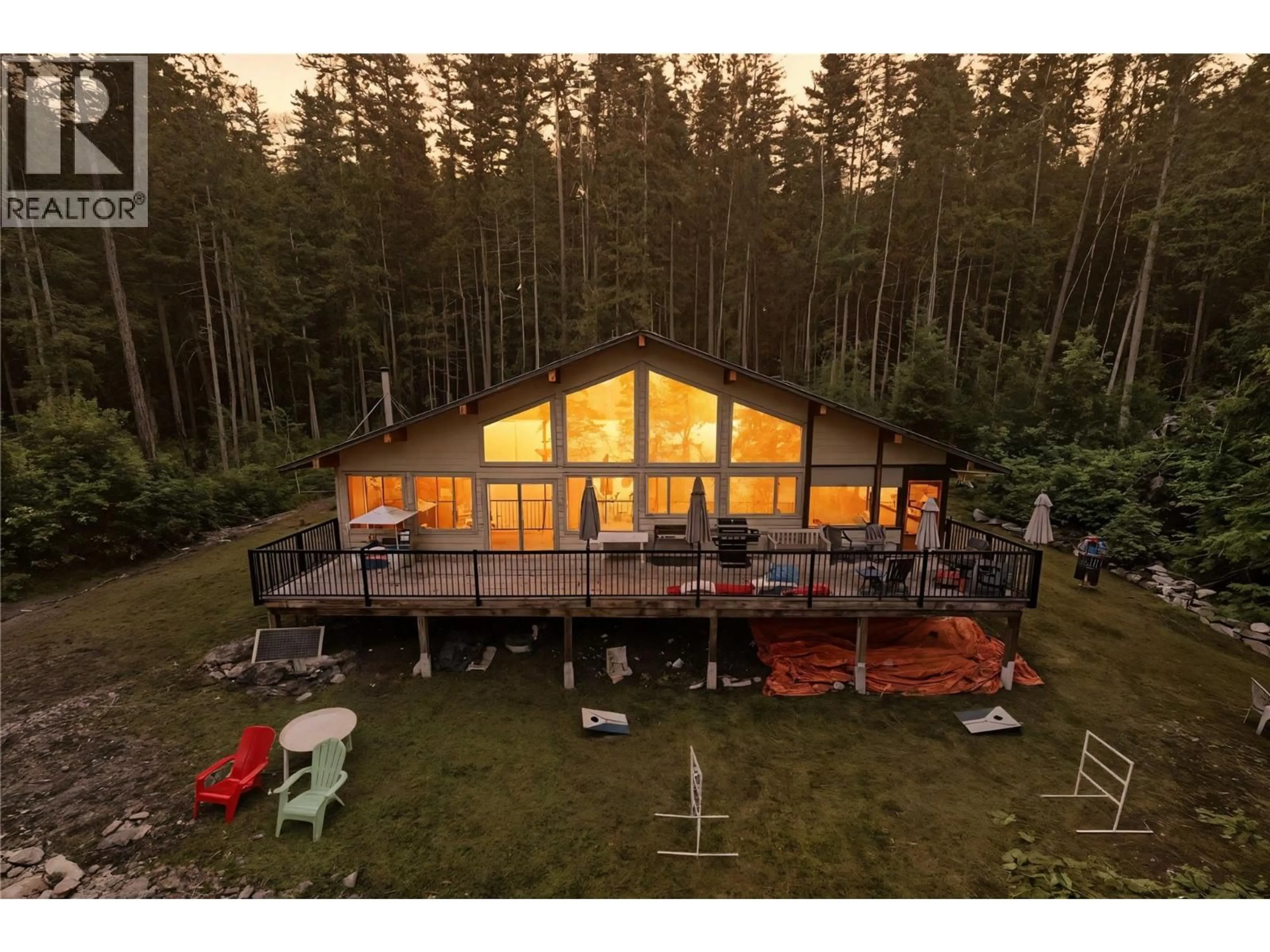 A pic from outside/outdoor area/front of a property/back of a property/a pic from drone, unknown for Lot 13 PETE MARTIN BAY, Sicamous British Columbia V0E2V0