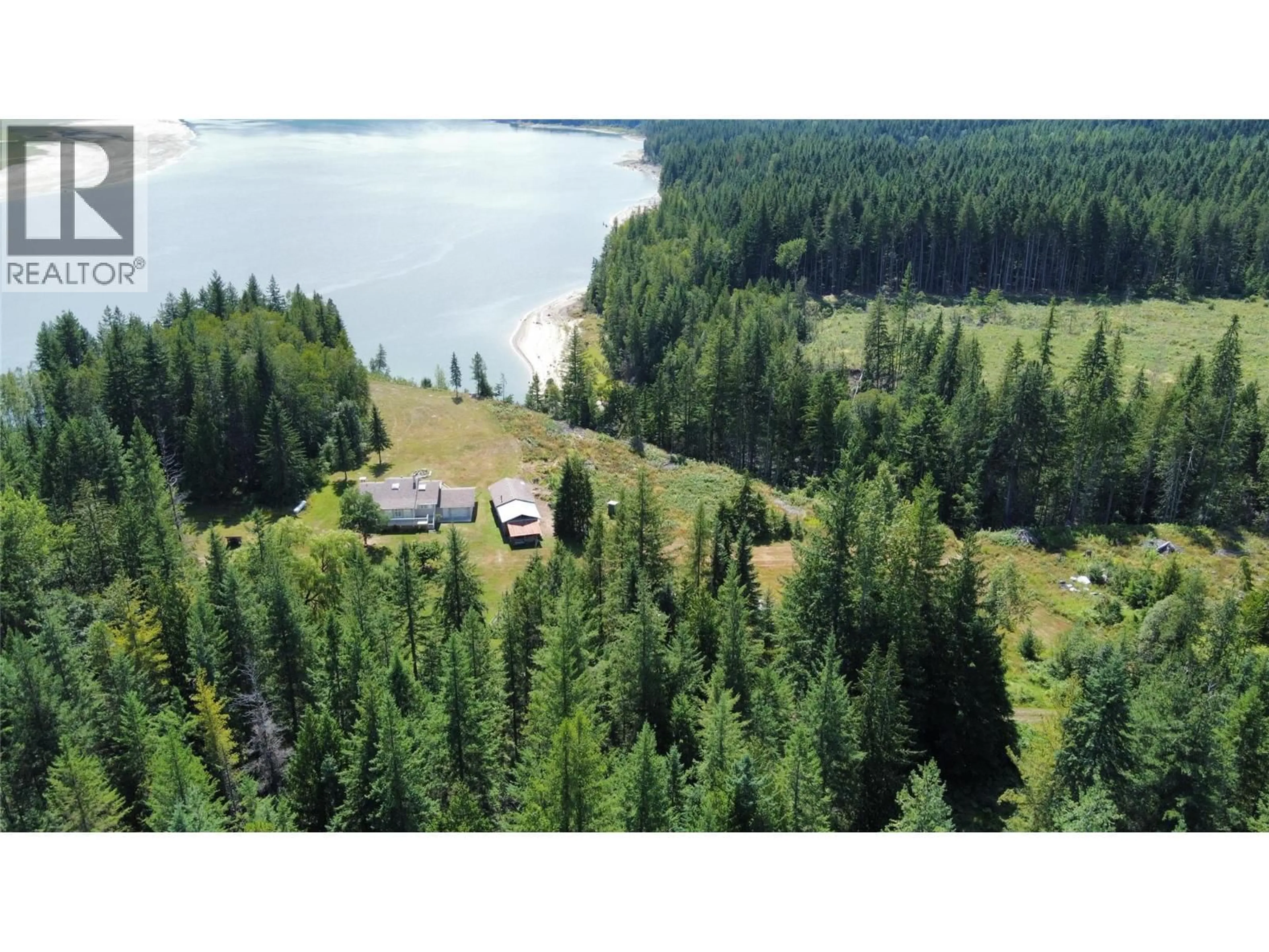 A pic from outside/outdoor area/front of a property/back of a property/a pic from drone, water/lake/river/ocean view for 145 MOSTYN ROAD, Arrow Park British Columbia V0G1R1