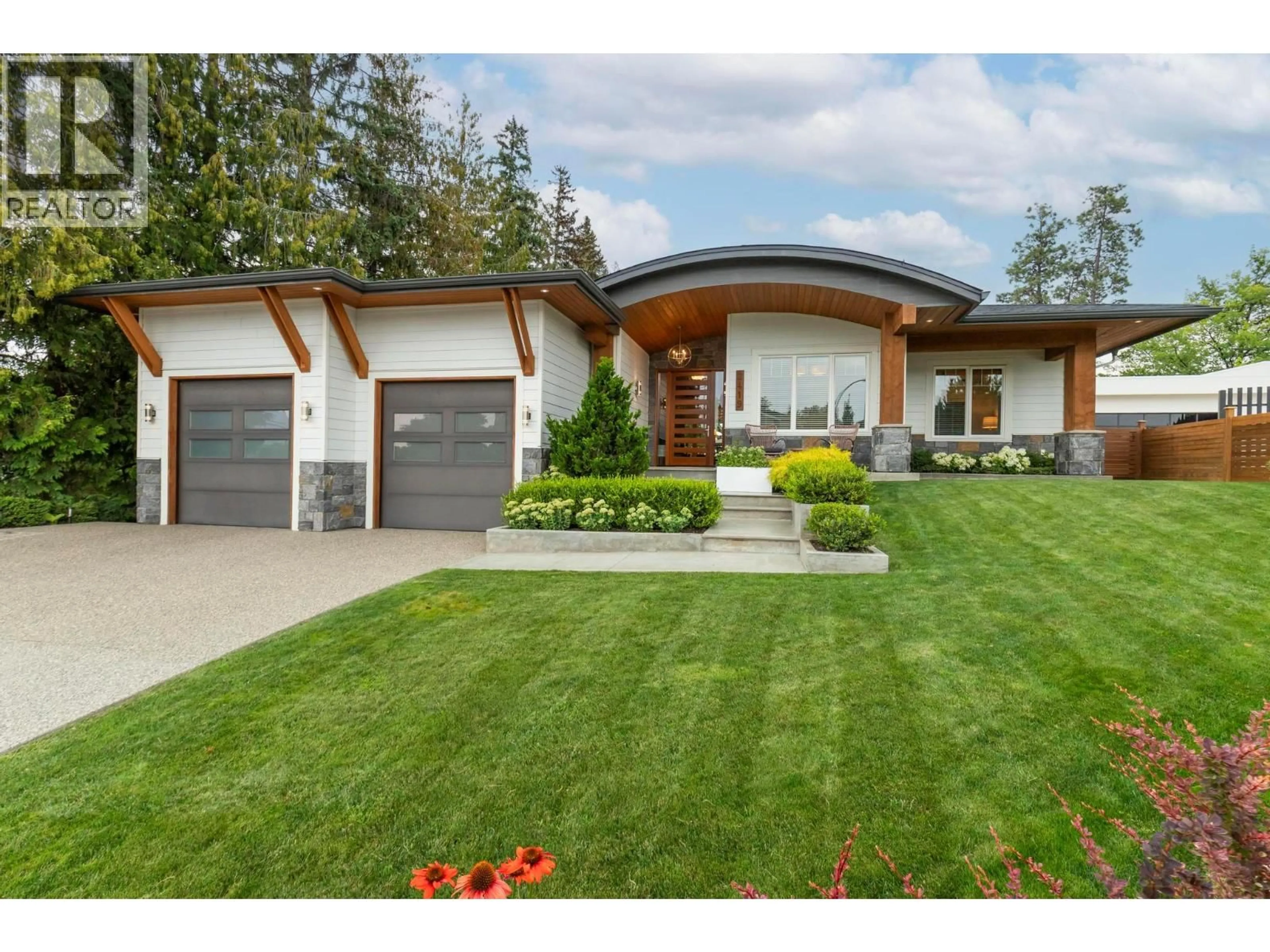 Home with vinyl exterior material, street for 2419 ORSINI PLACE, West Kelowna British Columbia V1Z4E6