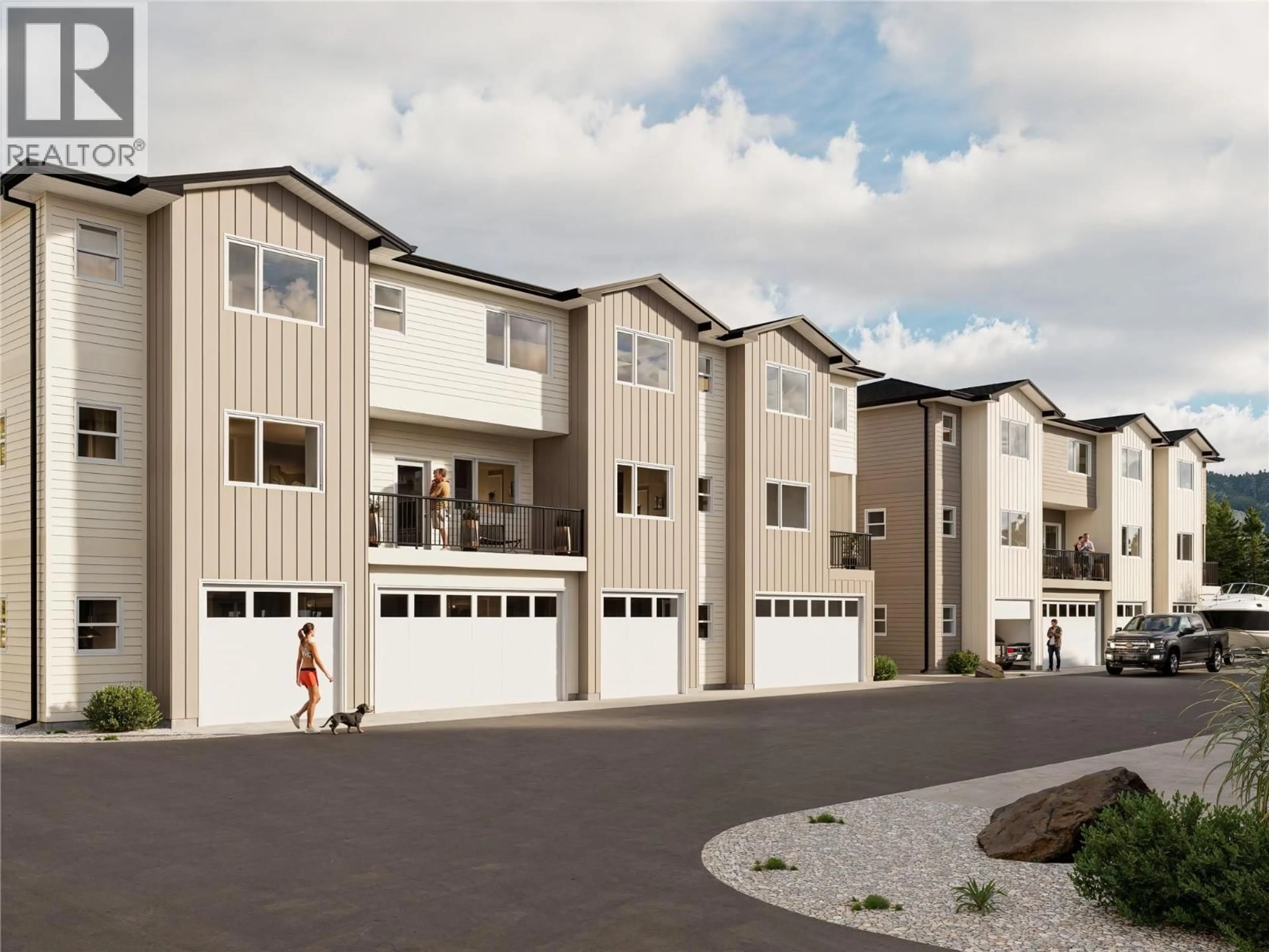 Home with vinyl exterior material, street for 3 - 222 TEMPLE STREET, Sicamous British Columbia V0E2V0