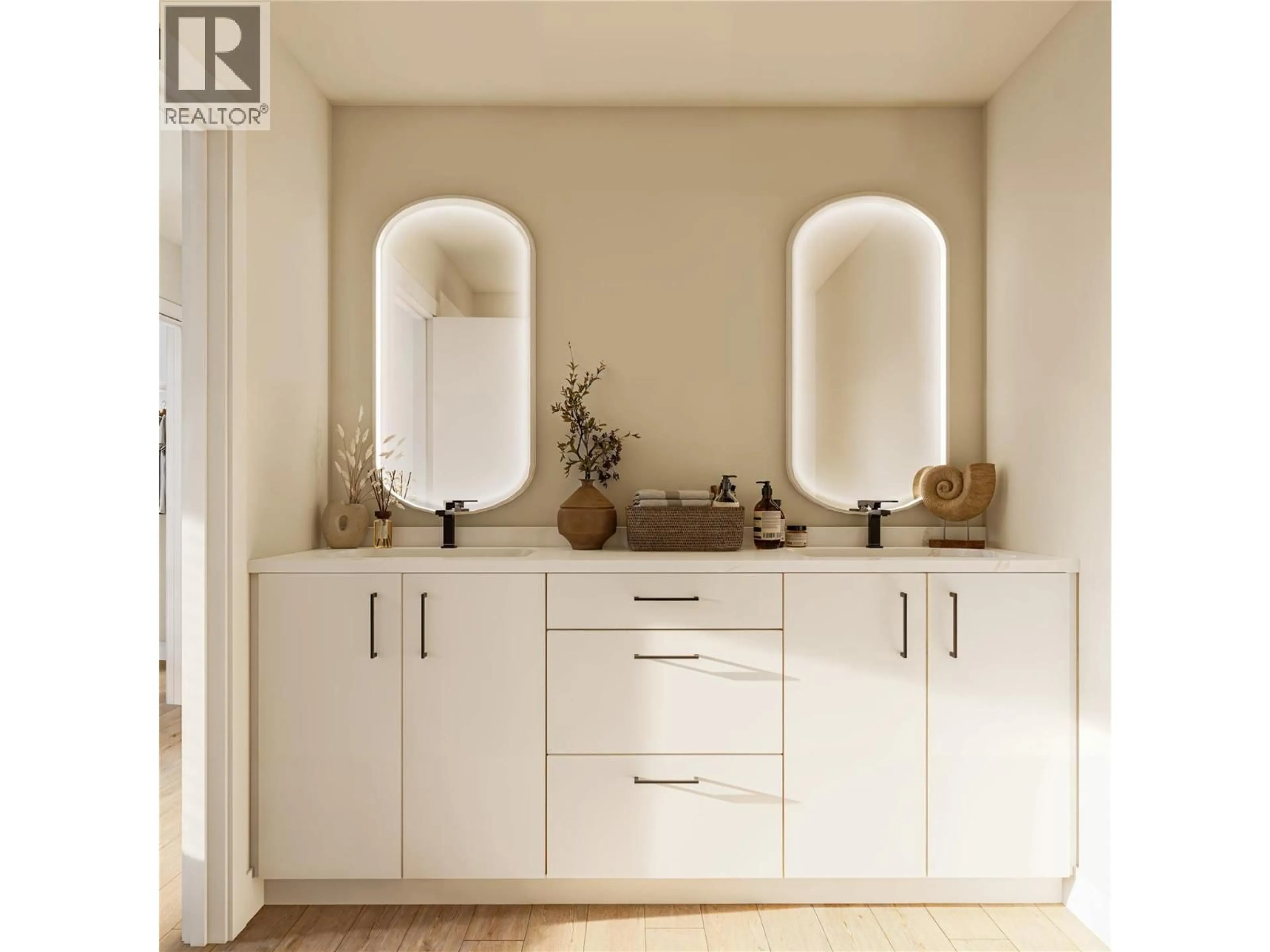 Contemporary bathroom, ceramic/tile floor for 8 - 222 TEMPLE STREET, Sicamous British Columbia V0E2V0