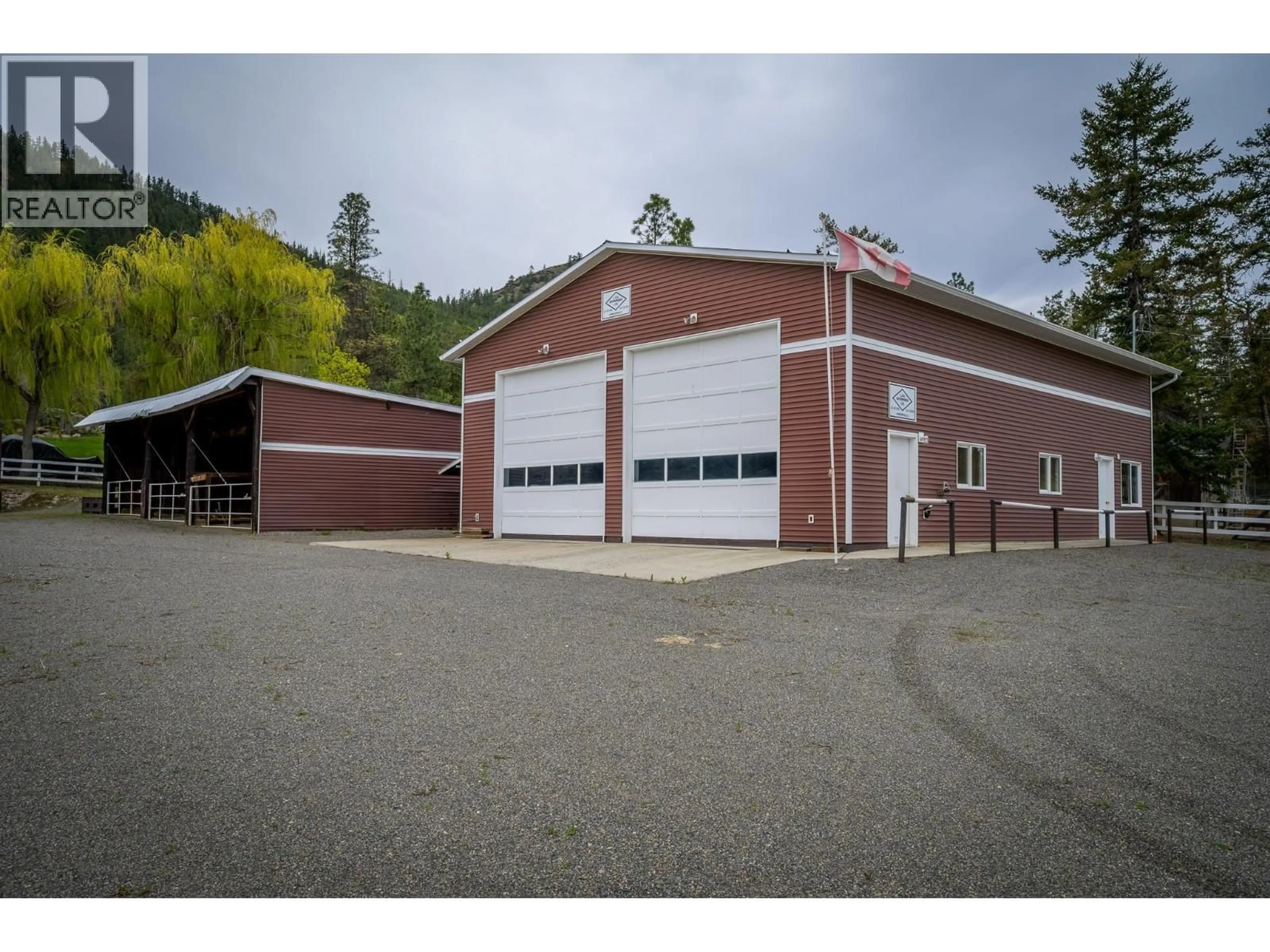 Indoor garage for 9180 BARNHARTVALE ROAD, Kamloops British Columbia V2C6W1