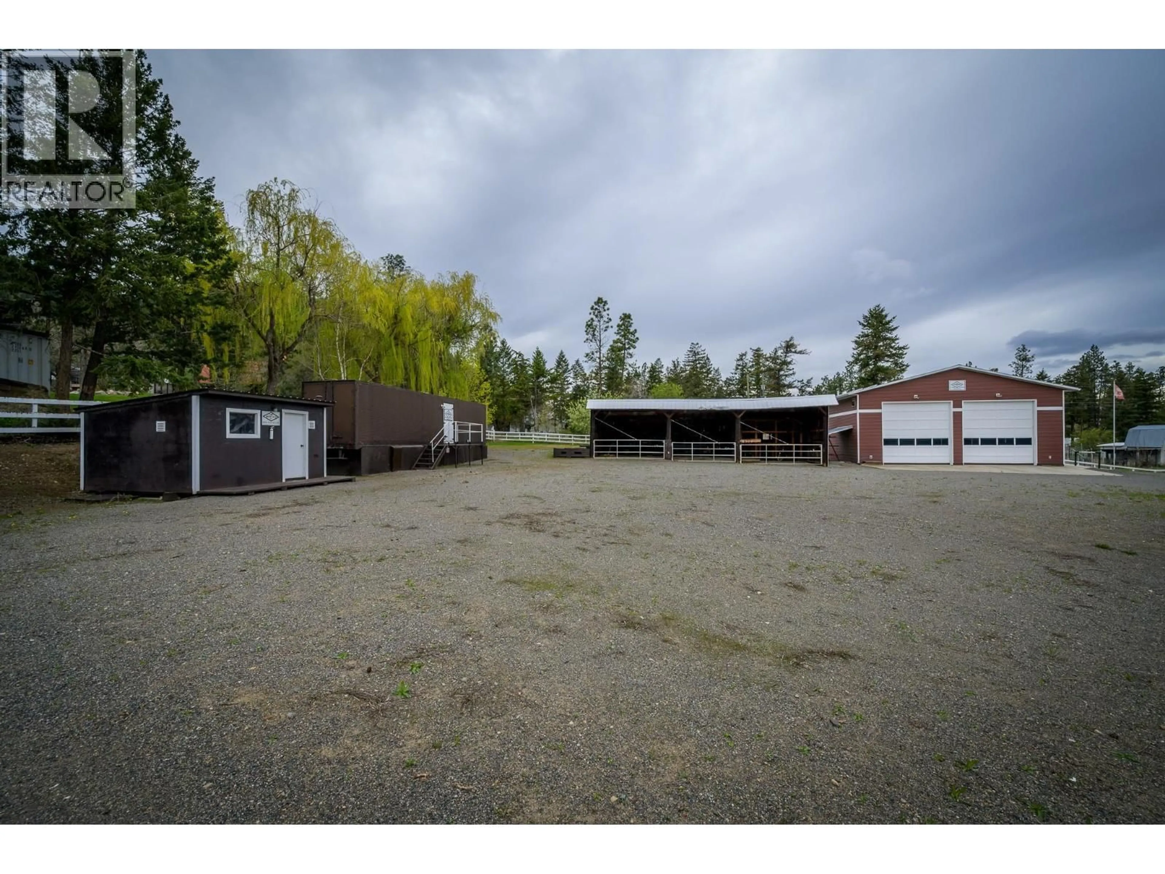 A pic from outside/outdoor area/front of a property/back of a property/a pic from drone, building for 9180 BARNHARTVALE ROAD, Kamloops British Columbia V2C6W1
