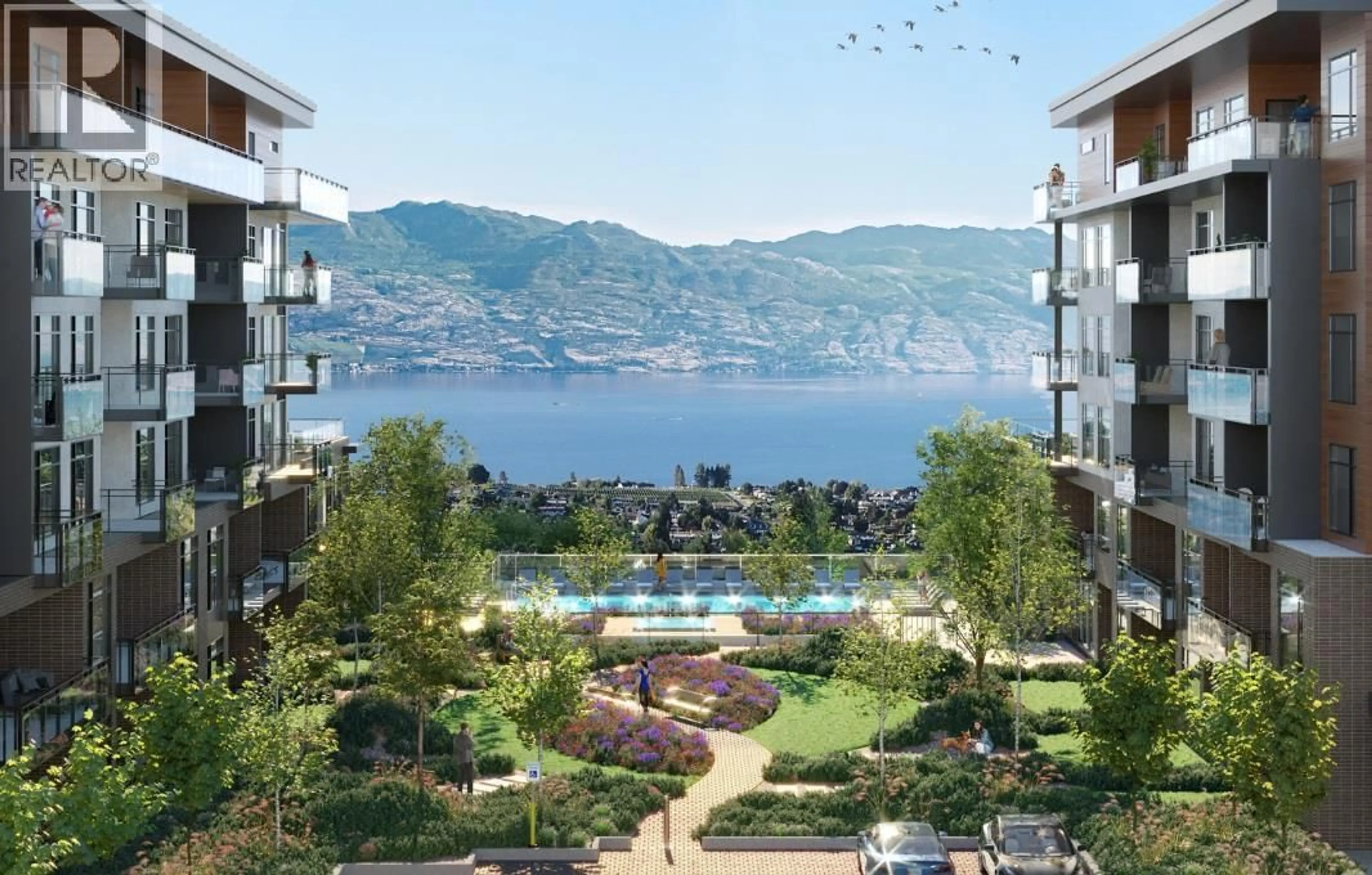 Patio, water/lake/river/ocean view for 301 - 2760 OLALLA ROAD, West Kelowna British Columbia V1Z2A9