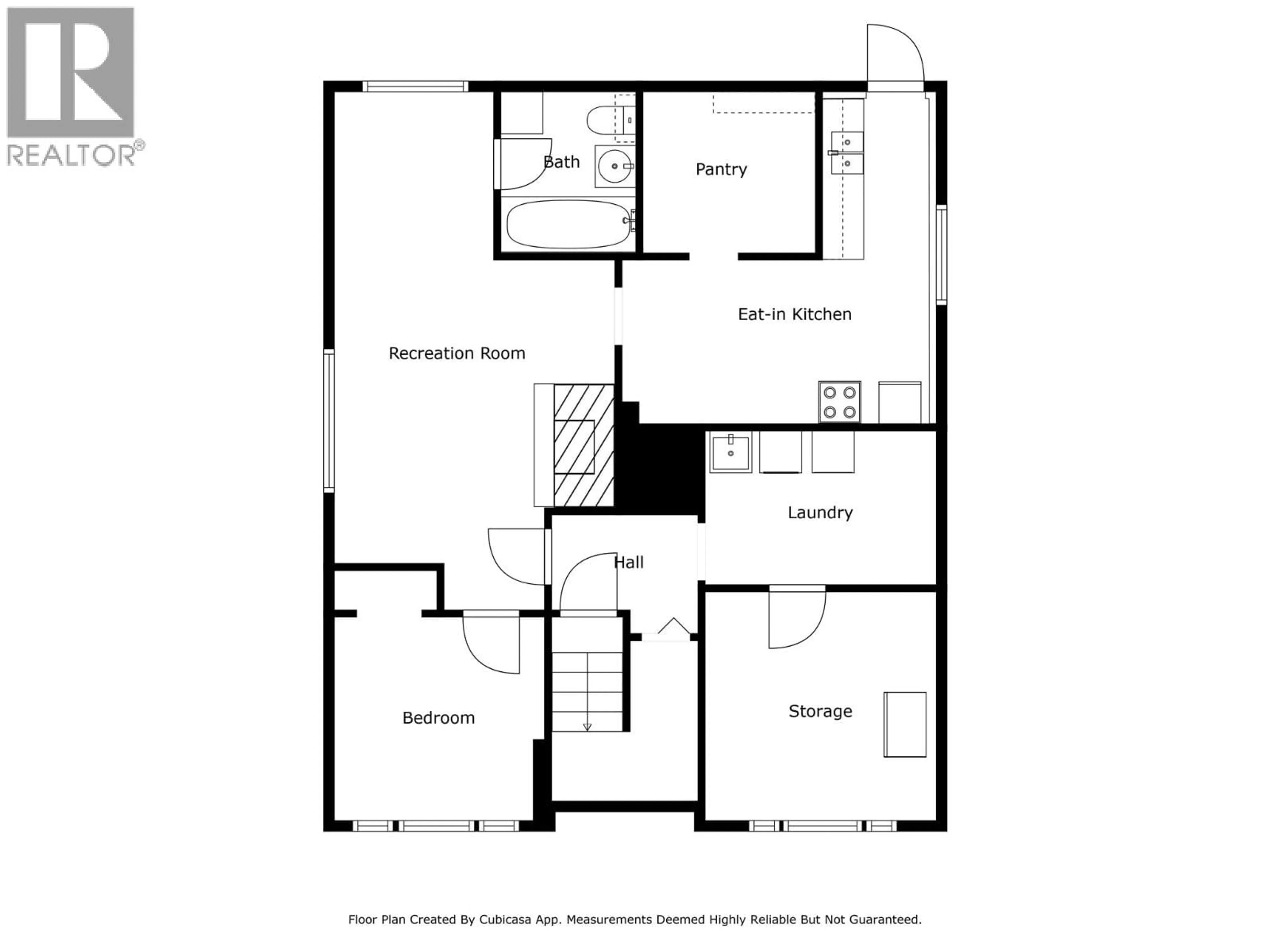 Floor plan for 4588 CAMMERAY DRIVE, Kamloops British Columbia V2H1L4