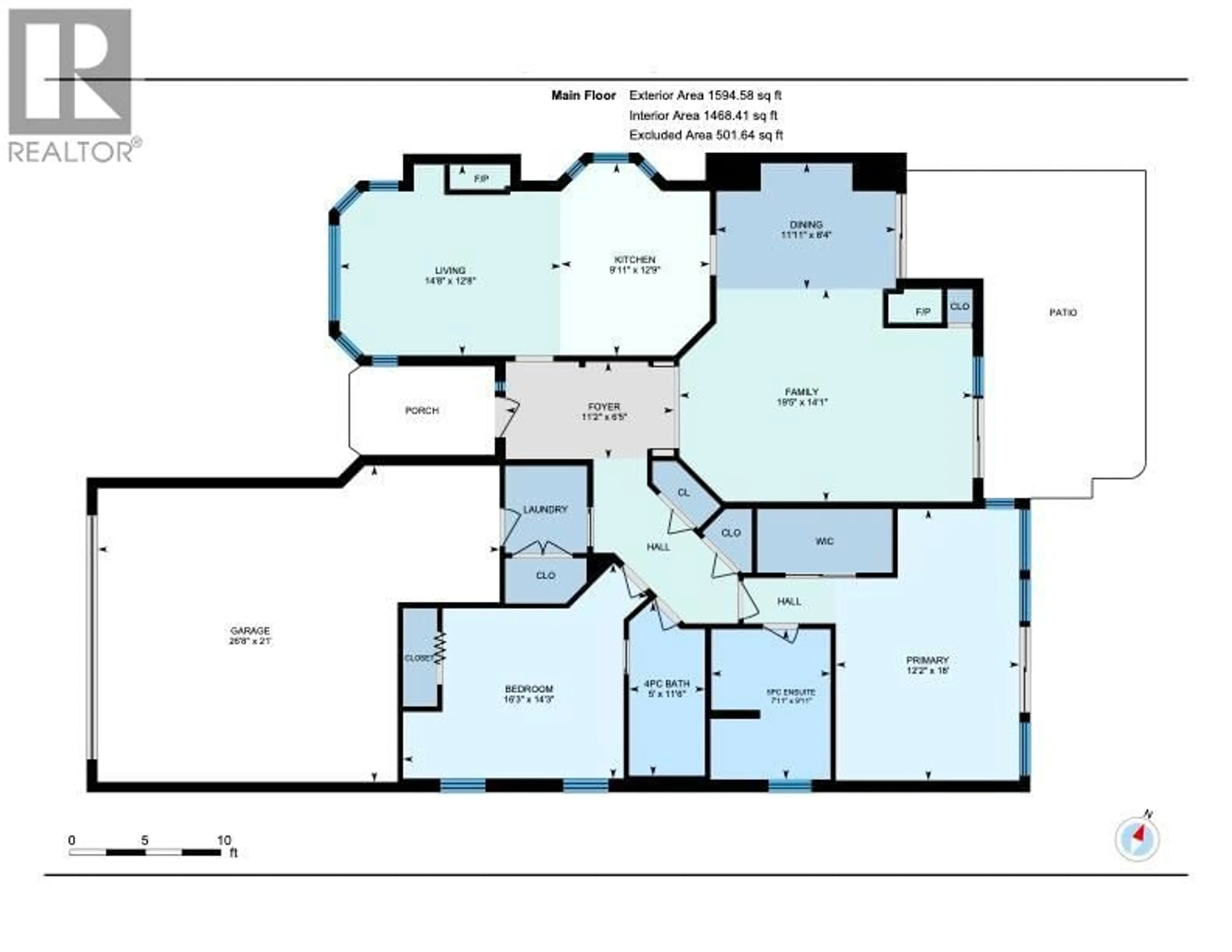 Floor plan for 3889 GALLAGHERS OTHER, Kelowna British Columbia V1W3Z9