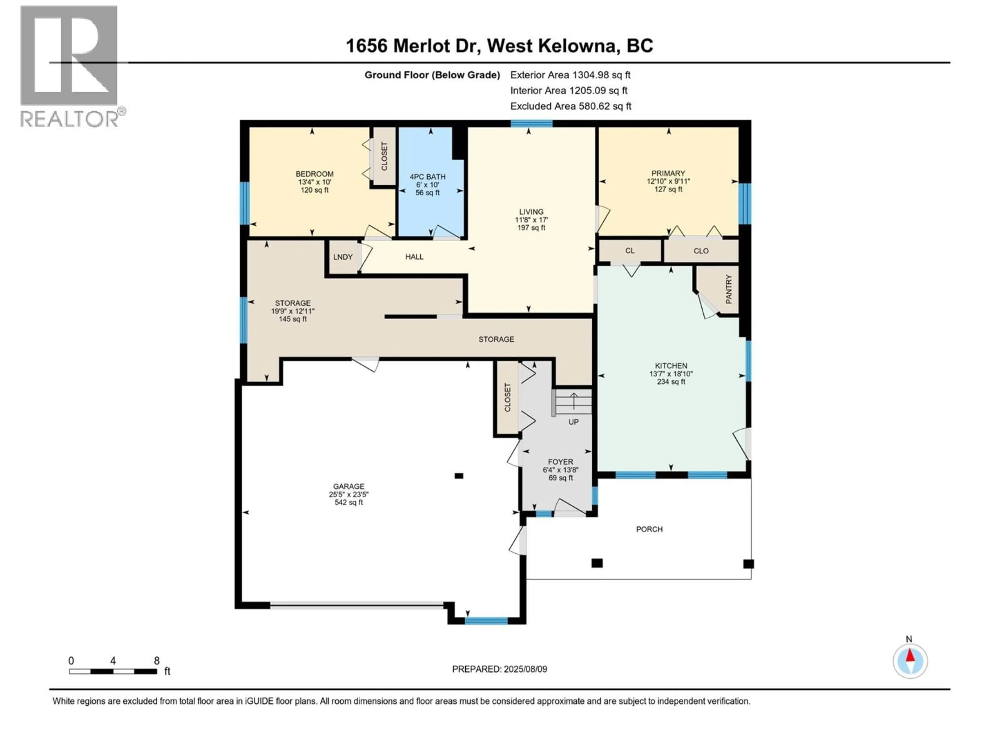 Floor plan for 1656 MERLOT DRIVE, West Kelowna British Columbia V4T2X7