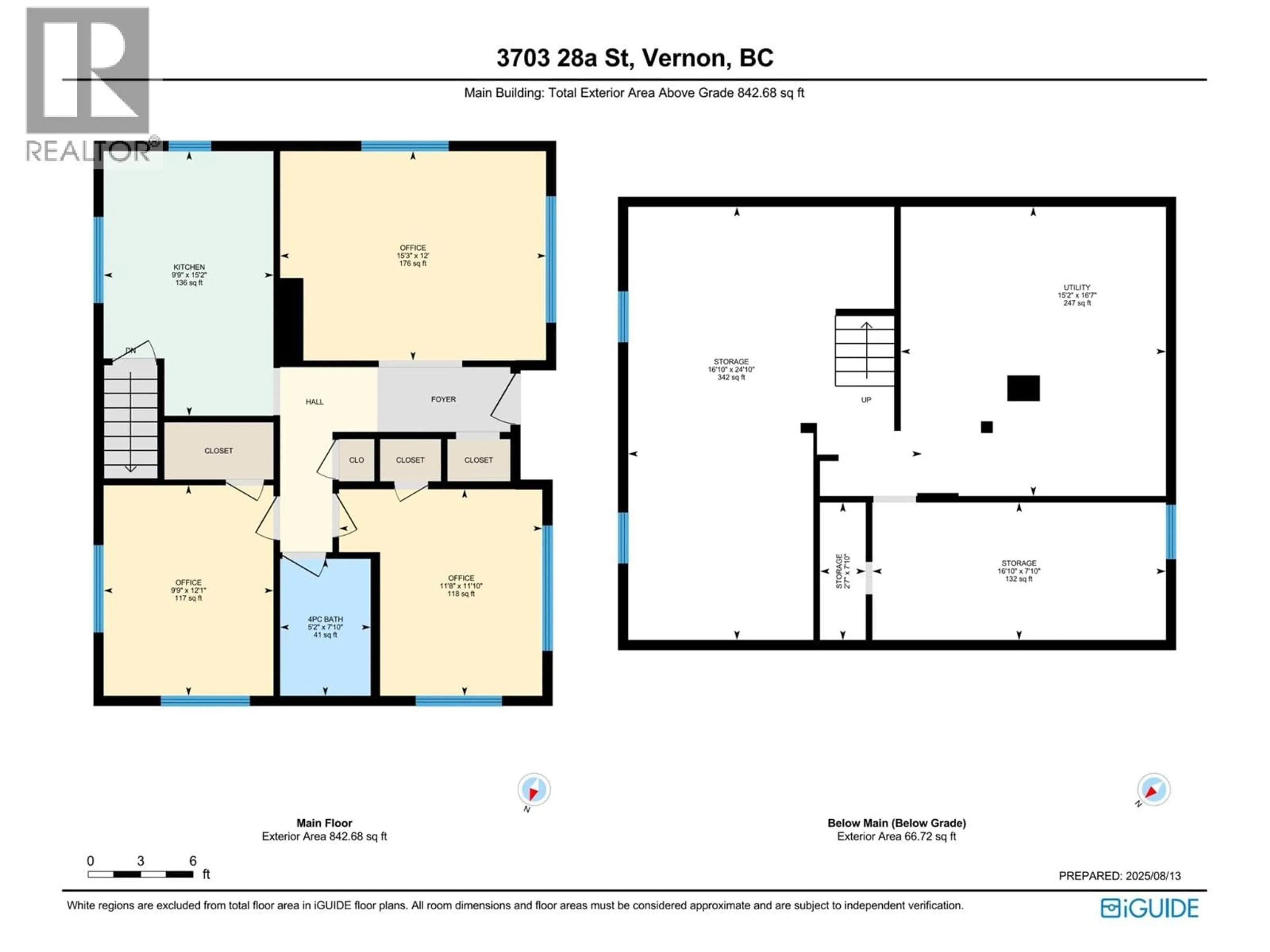 Floor plan for 3703 28A STREET, Vernon British Columbia V1T5A2