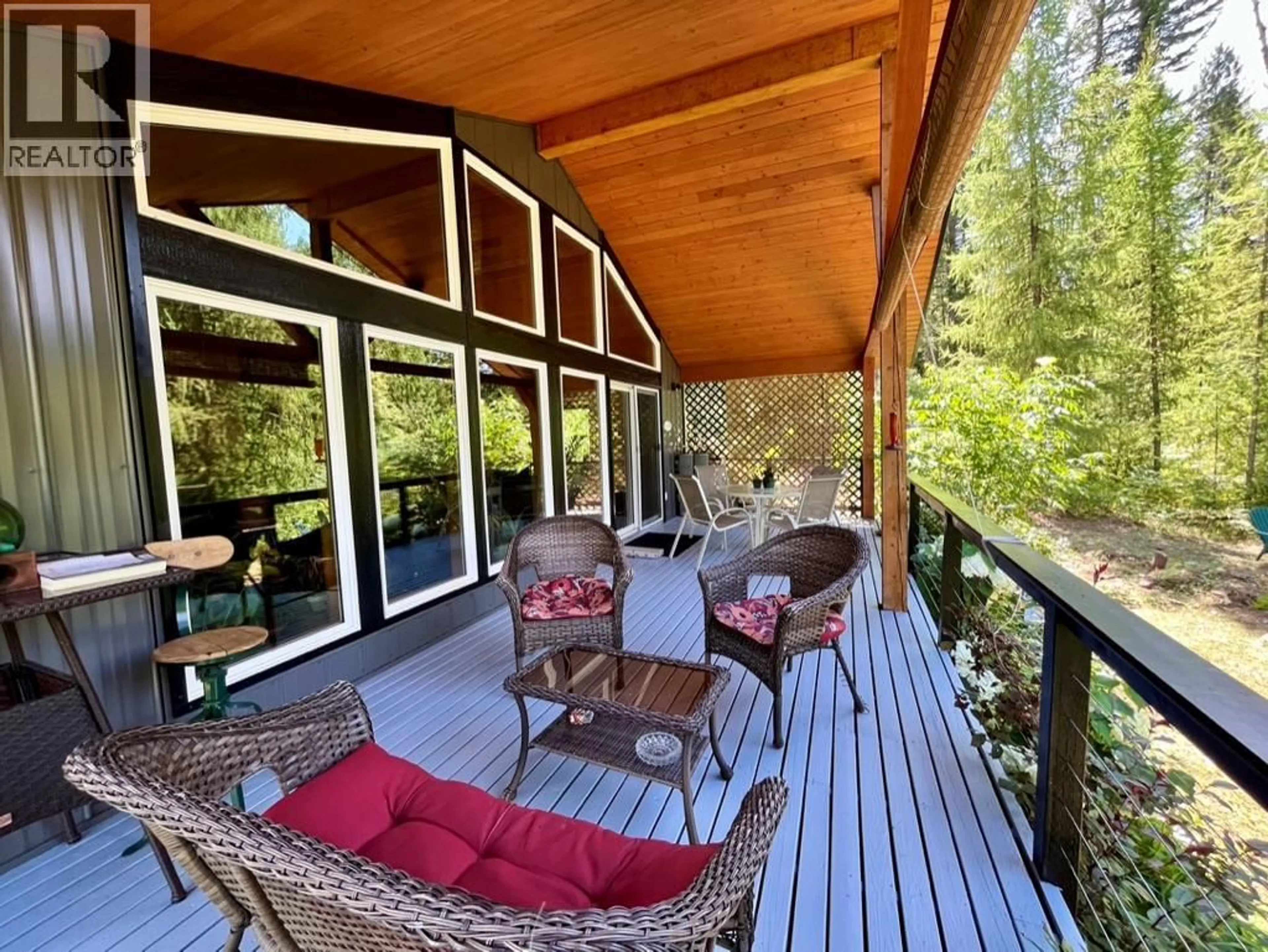 Patio, water/lake/river/ocean view for 5940 CEDAR CREEK ROAD, Winlaw British Columbia V0G2J0