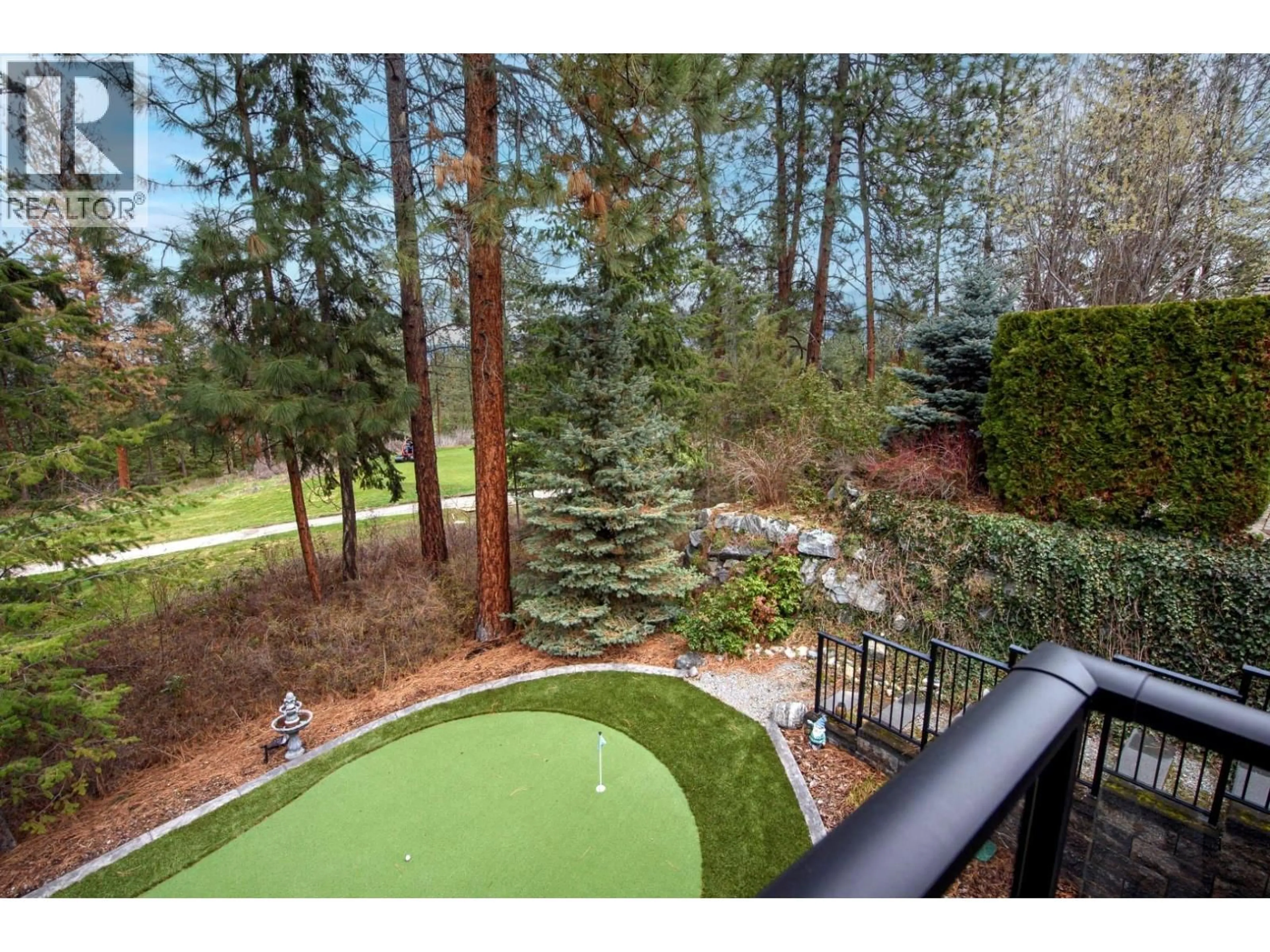 Patio, forest/trees view for 4346 GALLAGHER'S FAIRWAY SOUTH, Kelowna British Columbia V1W4X4