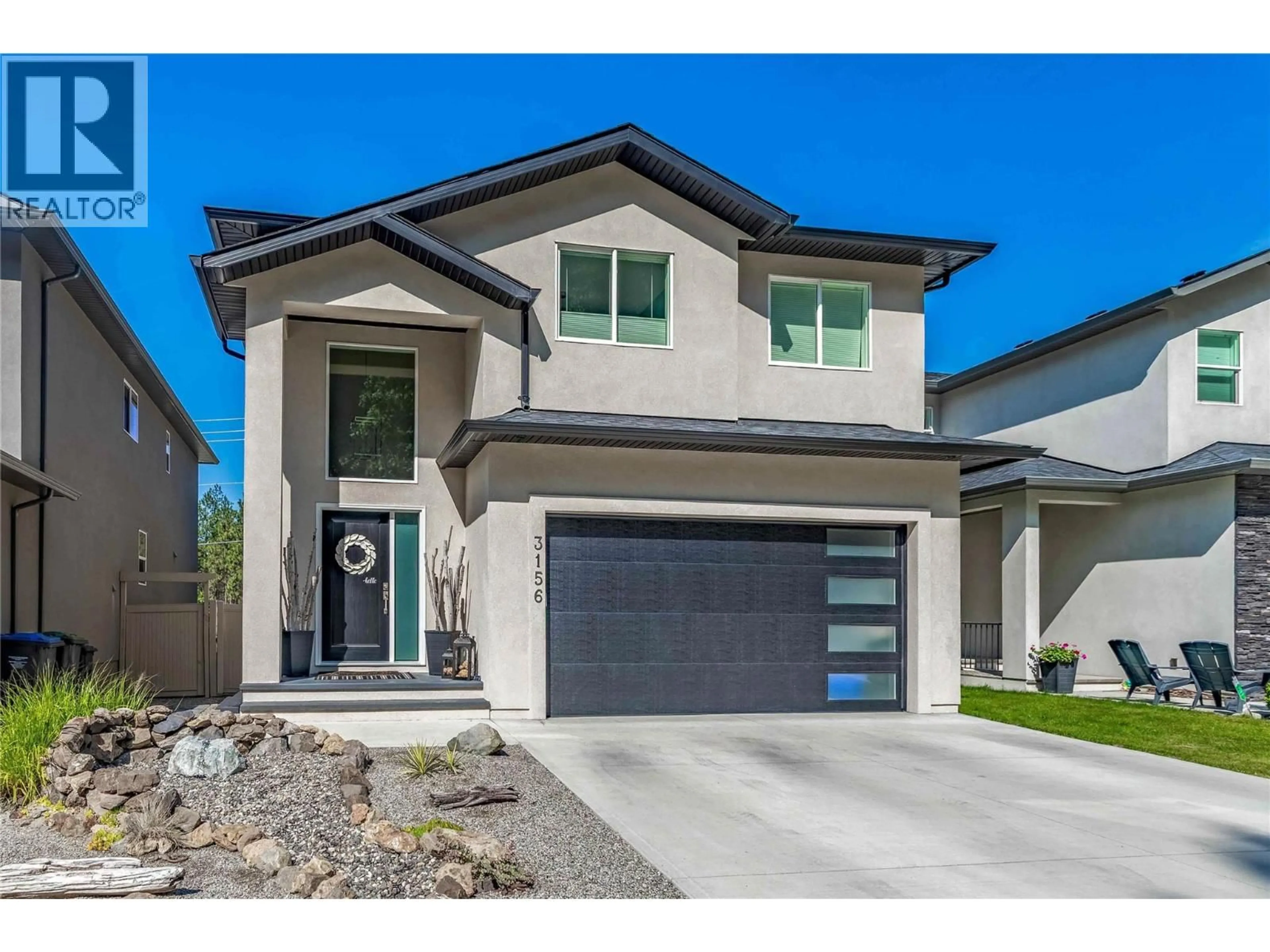 Home with brick exterior material, street for 3156 RIESLING WAY, West Kelowna British Columbia V4T3M7