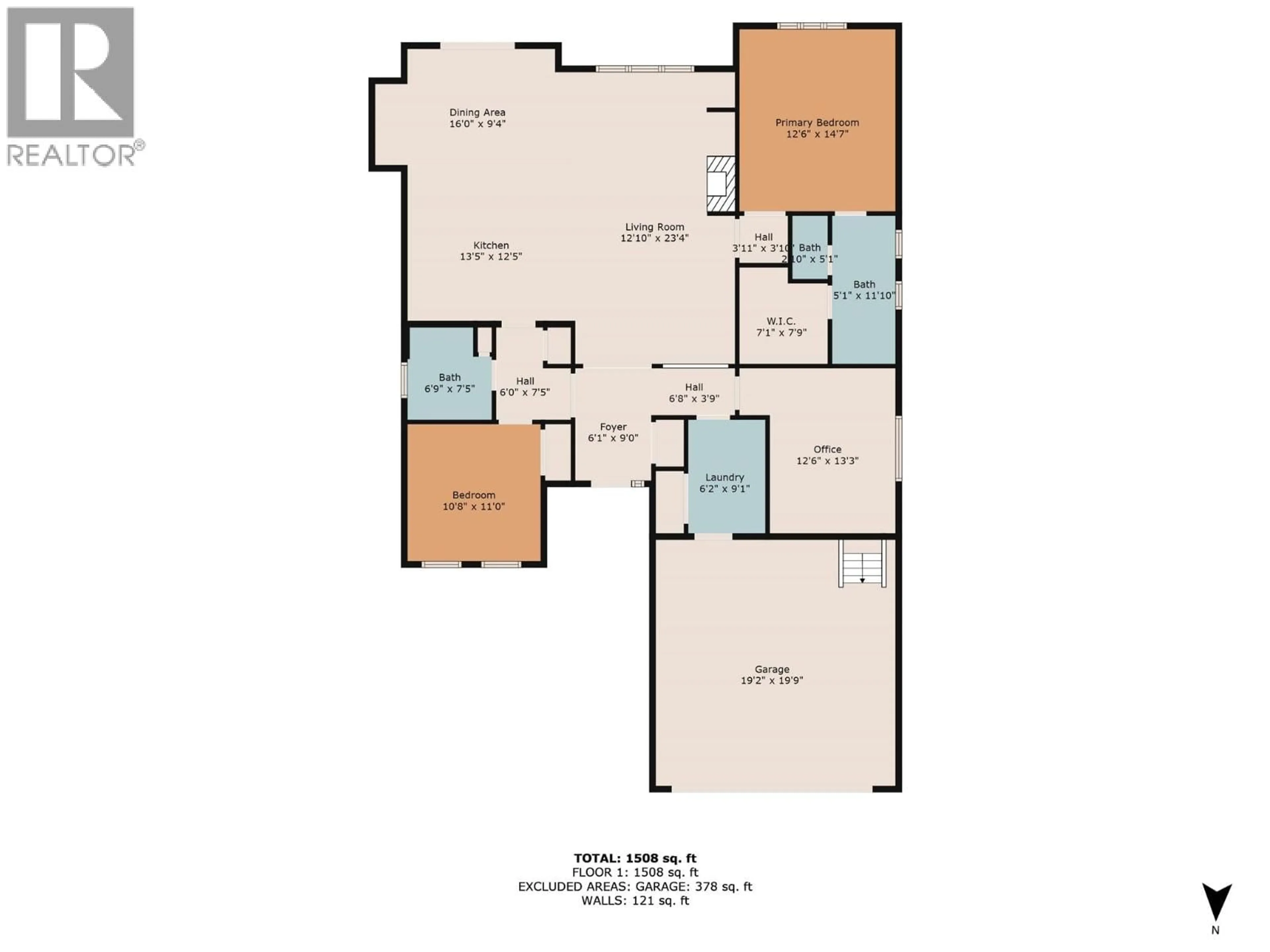 Floor plan for 4137 GALLAGHERS FOREST SOUTH, Kelowna British Columbia V1W5E4